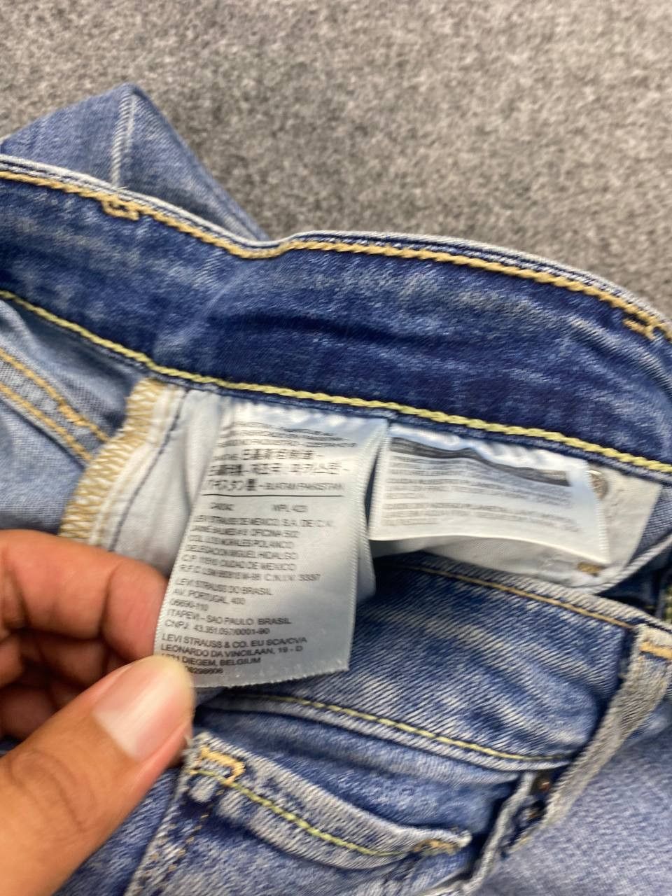 Levi's levis 721 high rise skinny distressed denim Size 28" / US 6 / IT 42 - 14 Thumbnail