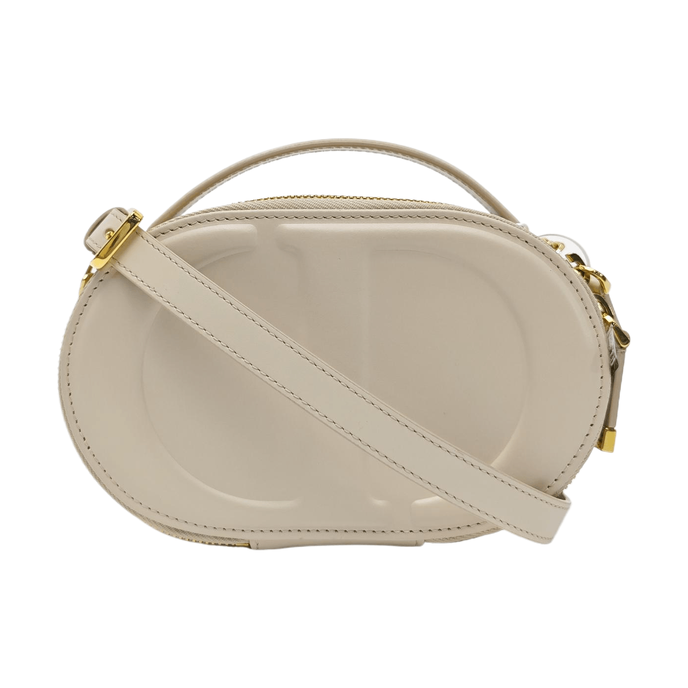 Dior Dior CD Signature Embossed Leather Shoulder Bag Size ONE SIZE - 1 Thumbnail