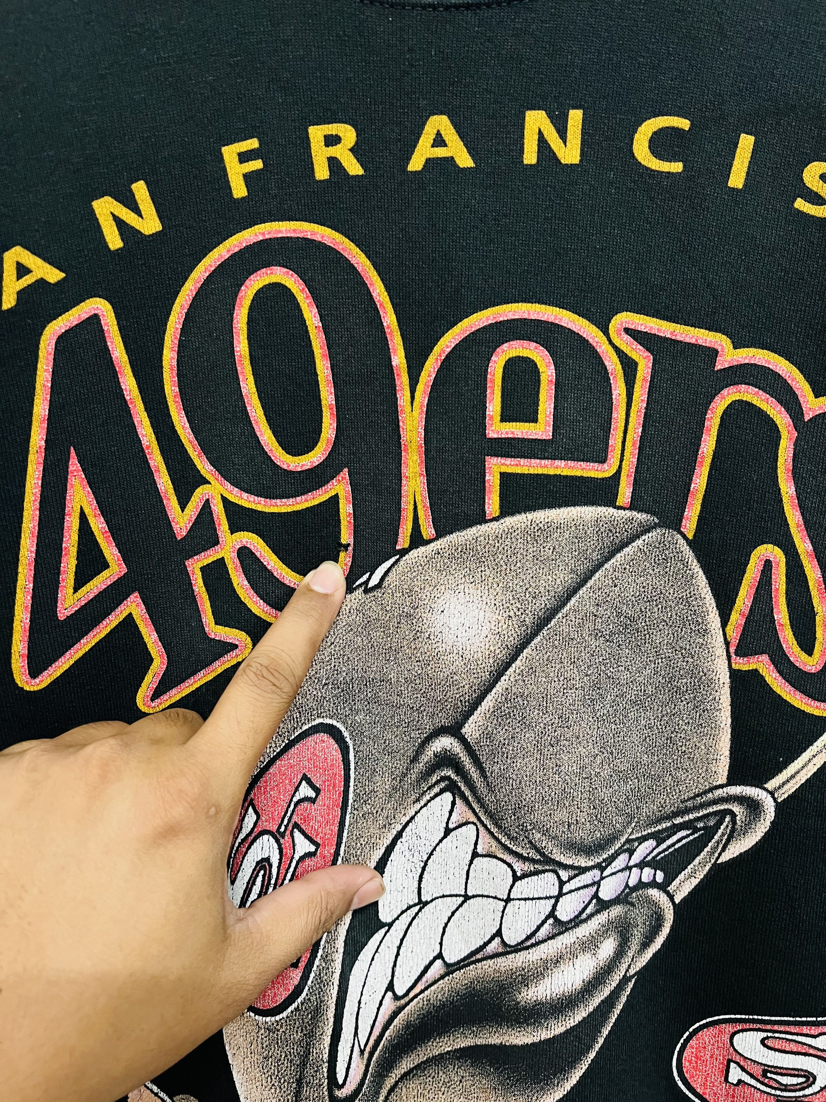 NFL Vintage 90s San Francisco 49Ers Sweatshirt Crewneck Size US M / EU 48-50 / 2 - 9 Thumbnail