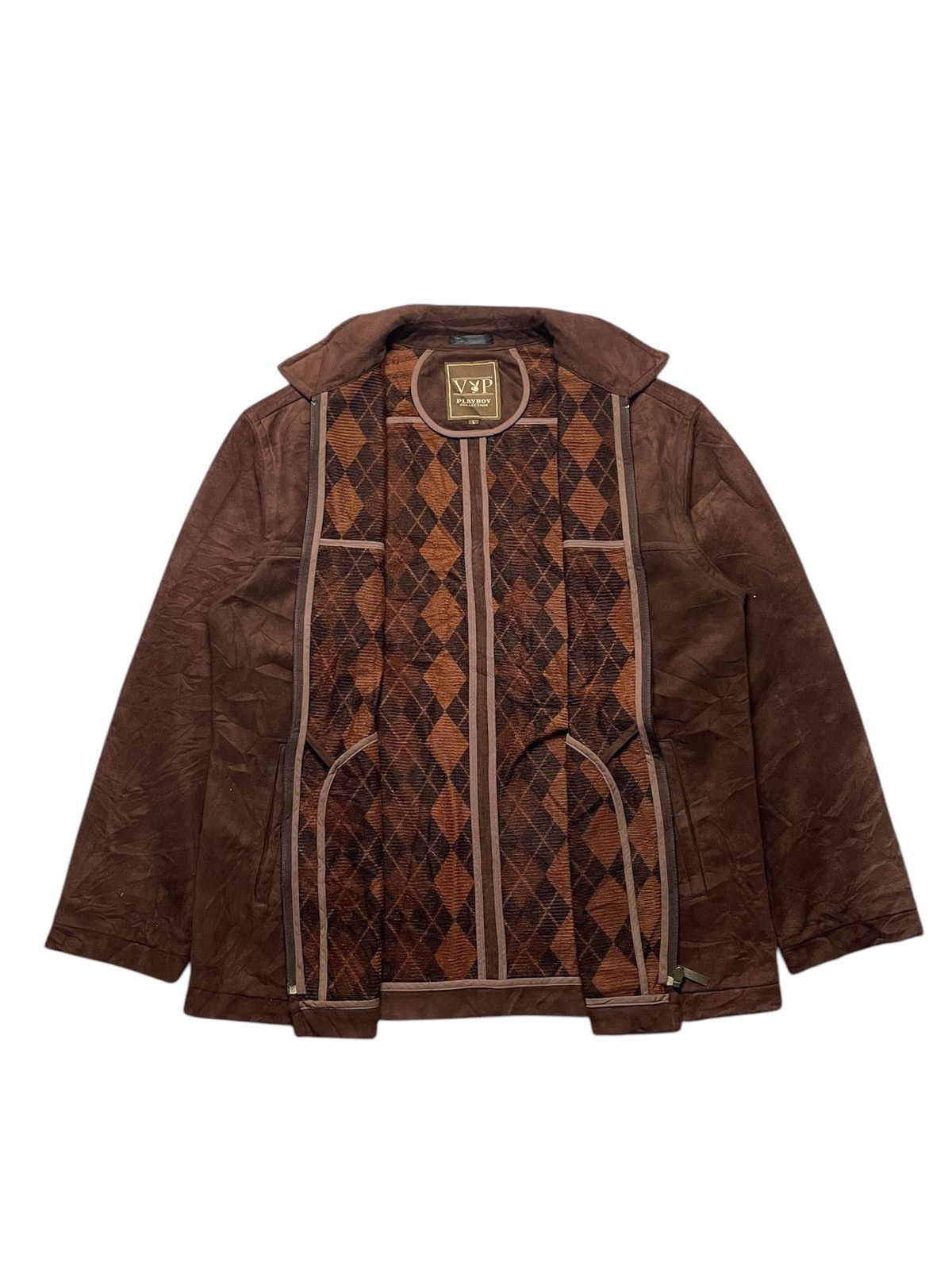Japanese Brand × Playboy × Vintage 🧨Need Gone | VIP Playboy Suede Jacket Size US XL / EU 56 / 4 - 5 Thumbnail