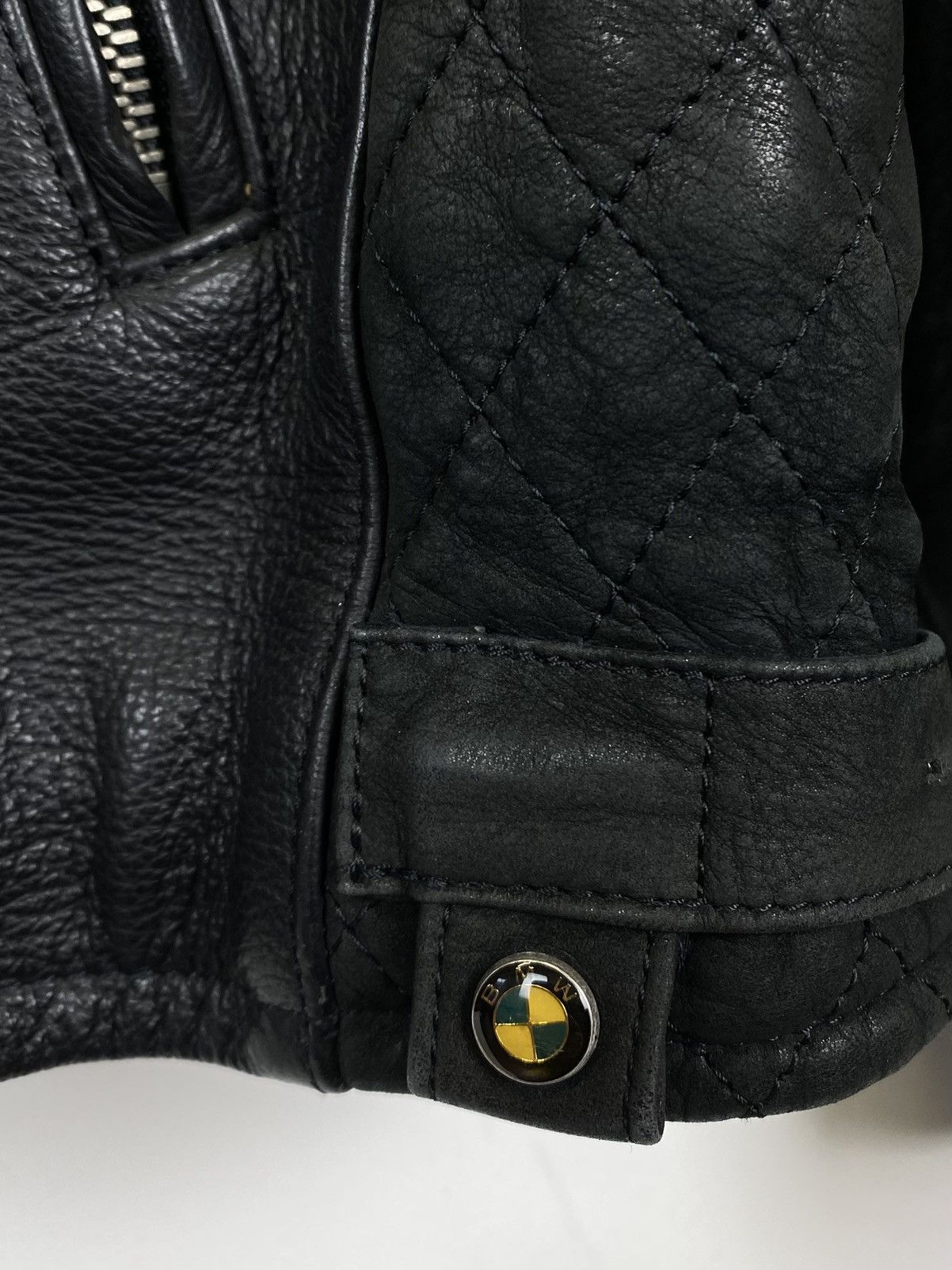 BMW Vintage The Spirit Of Touring BMW Leather Full Zip Jacket Size US M / EU 48-50 / 2 - 6 Thumbnail