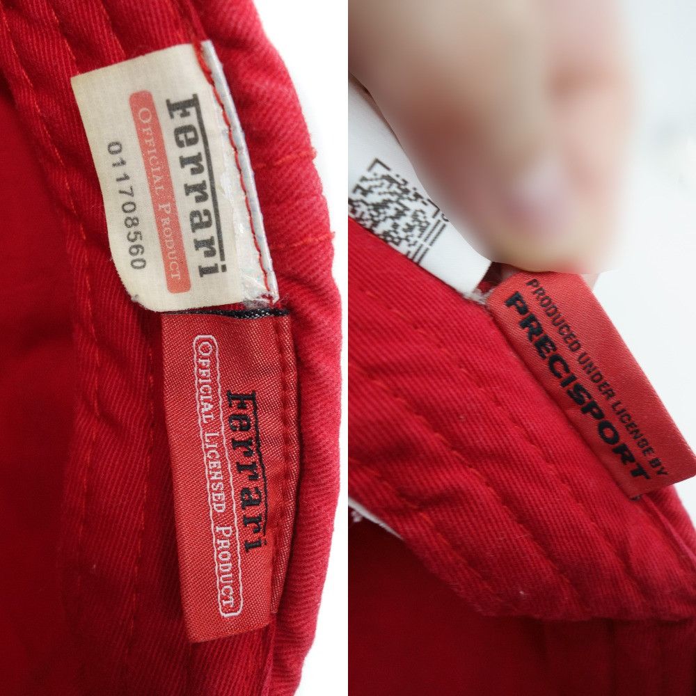 Ferrari Scuderia Ferrari Red Logo Baseball Cap F1 Formula 1 Size ONE SIZE - 9 Thumbnail