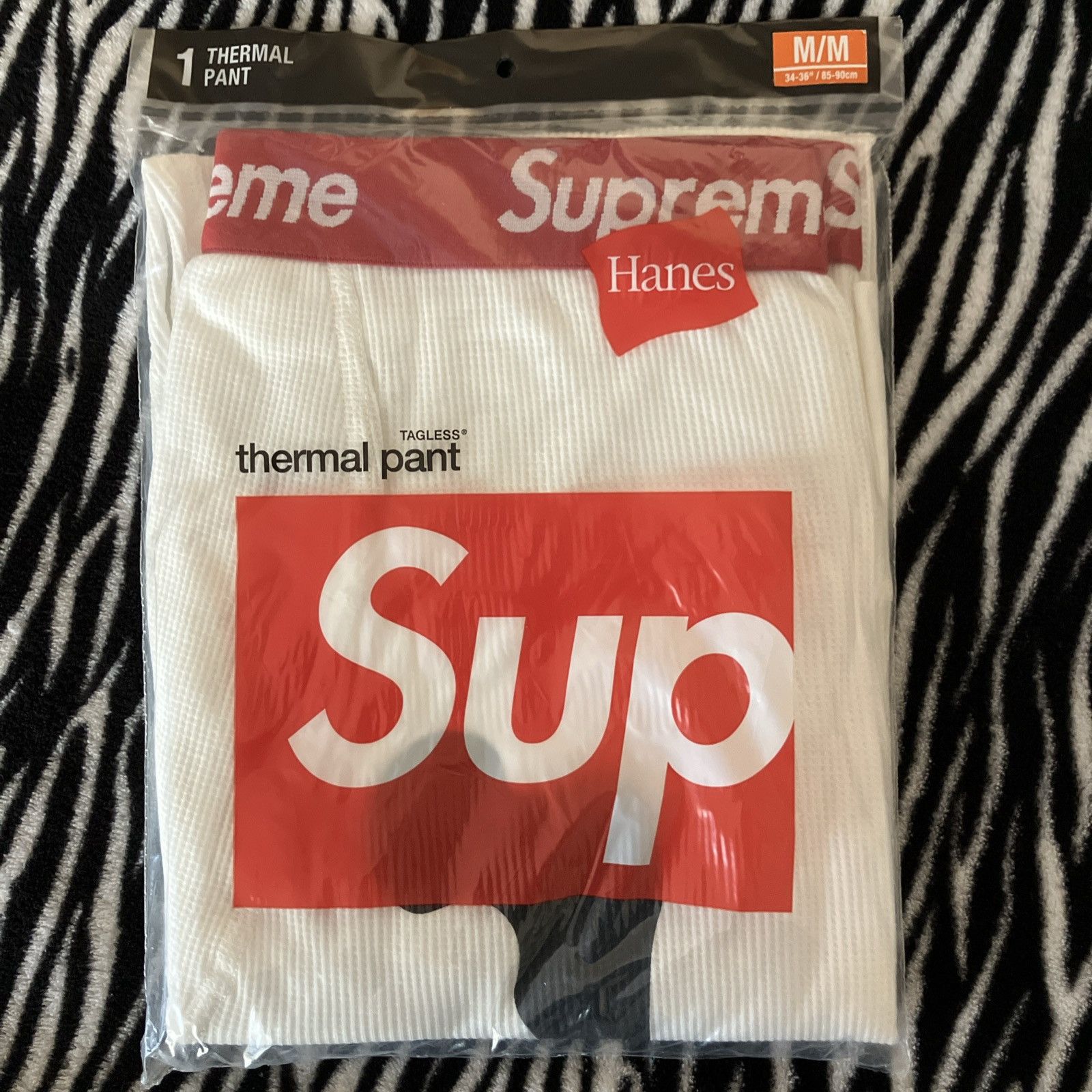 Hardies Hardware × Supreme FW21 NATURAL BONES THERMAL PANT Size US 34 / EU 50 - 2 Thumbnail