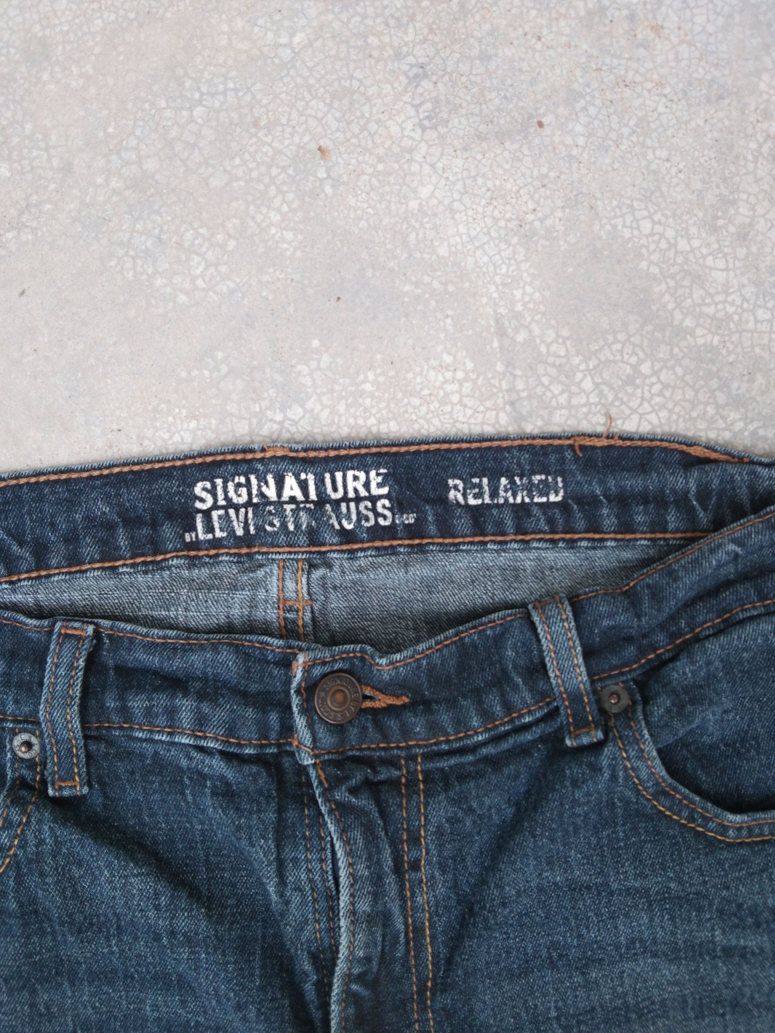 Levi's Vintage Levi's Signature Relaxed Jeans 36x30 Size US 36 / EU 52 - 6 Thumbnail