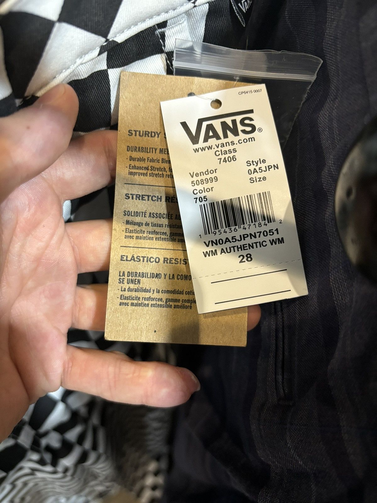 Vans Vans checkerboard pants authentic rare Size 28" / US 6 / IT 42 - 5 Thumbnail