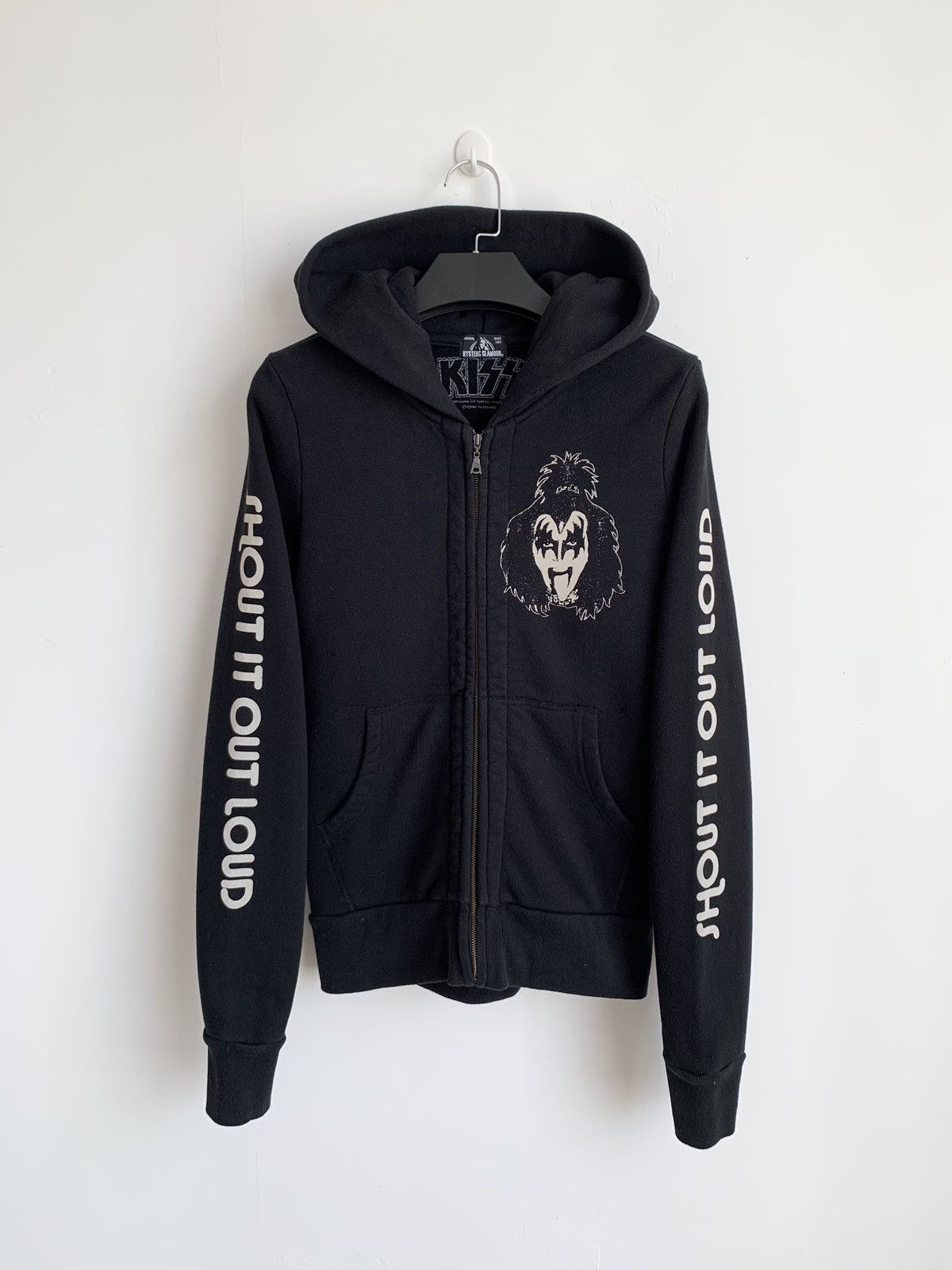 Hysteric Glamour x Kiss Band Zip Up Hoodie