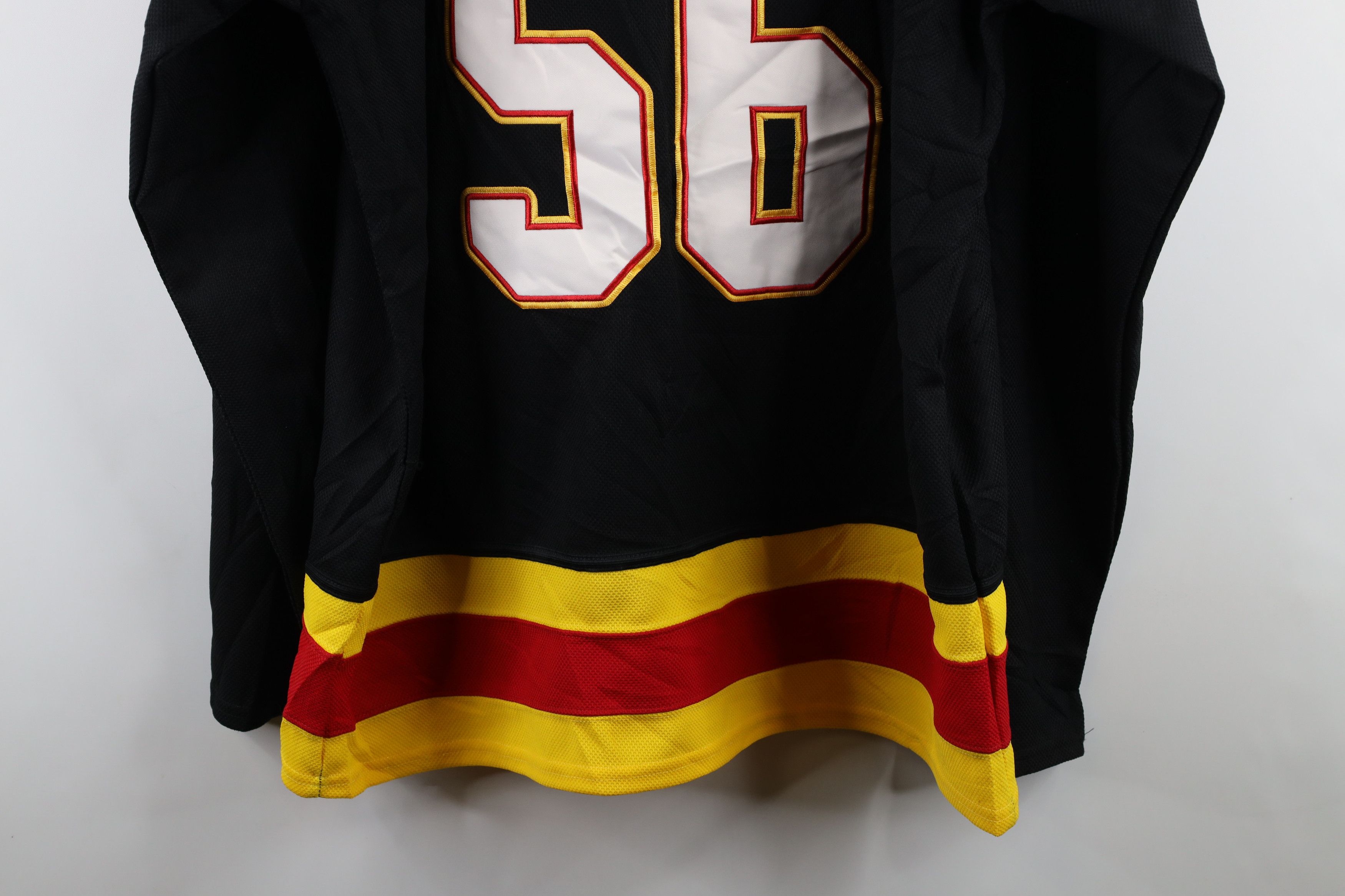 Vintage One Piece Manga Luffy Hockey Jersey Skull Black