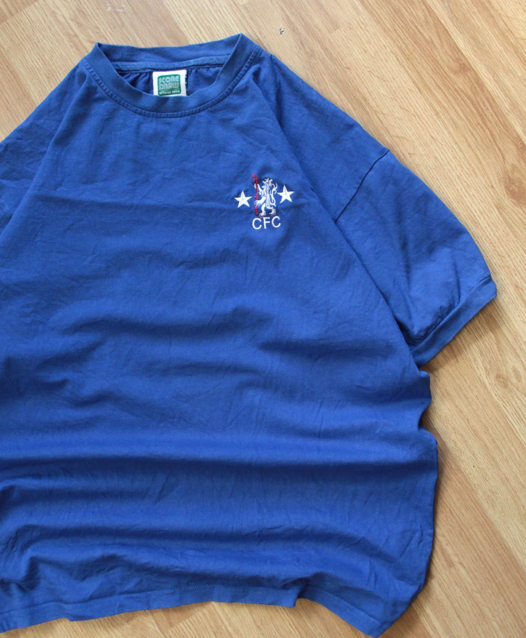 Chelsea Soccer 🔥 1970/1971 Chelsea Retro Jersey T Shirt Vintage Football Size US XL / EU 56 / 4 - 1 Thumbnail