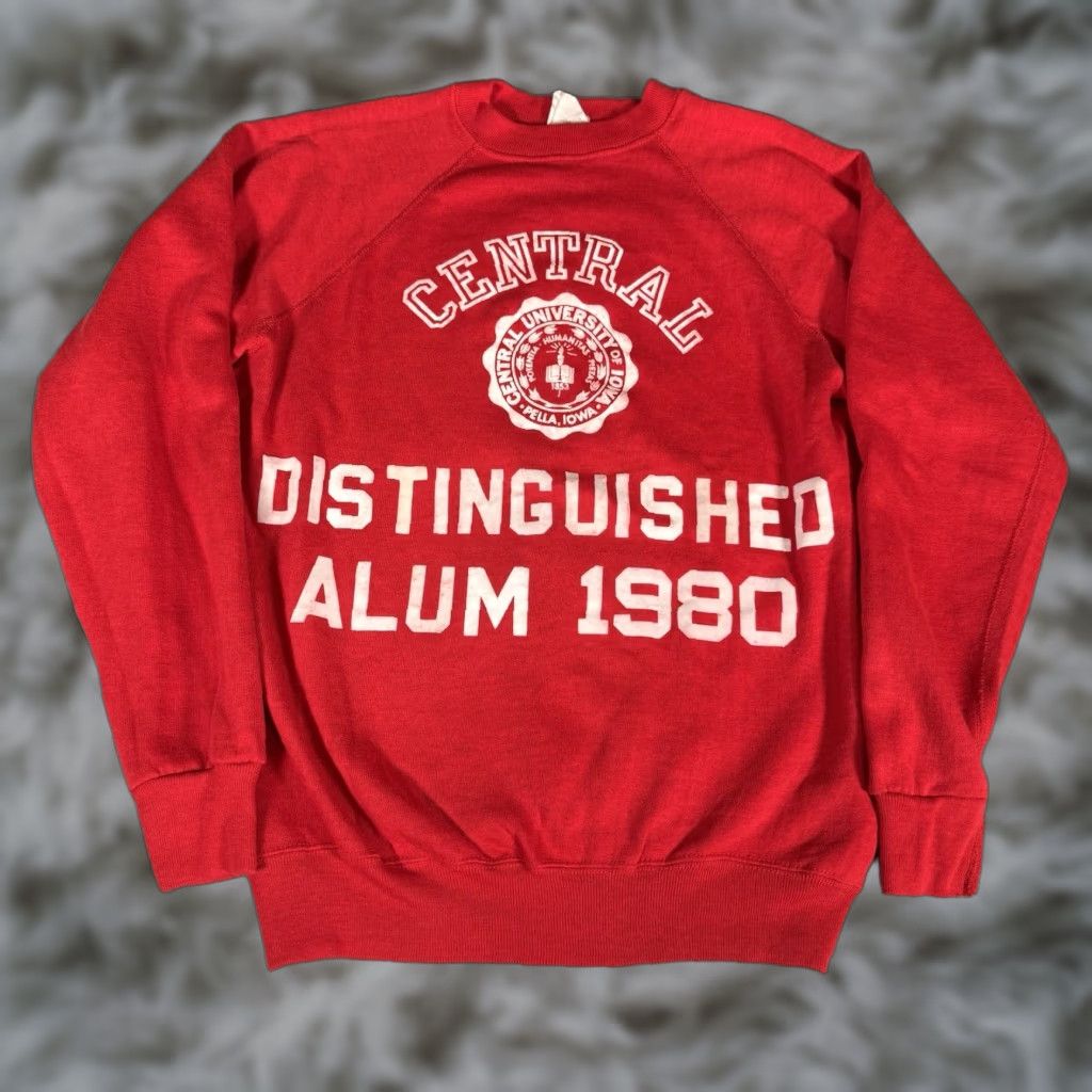 Vintage VINTAGE Central University Of Iowa Sweatshirt Mens L Size US M / EU 48-50 / 2 - 1 Thumbnail