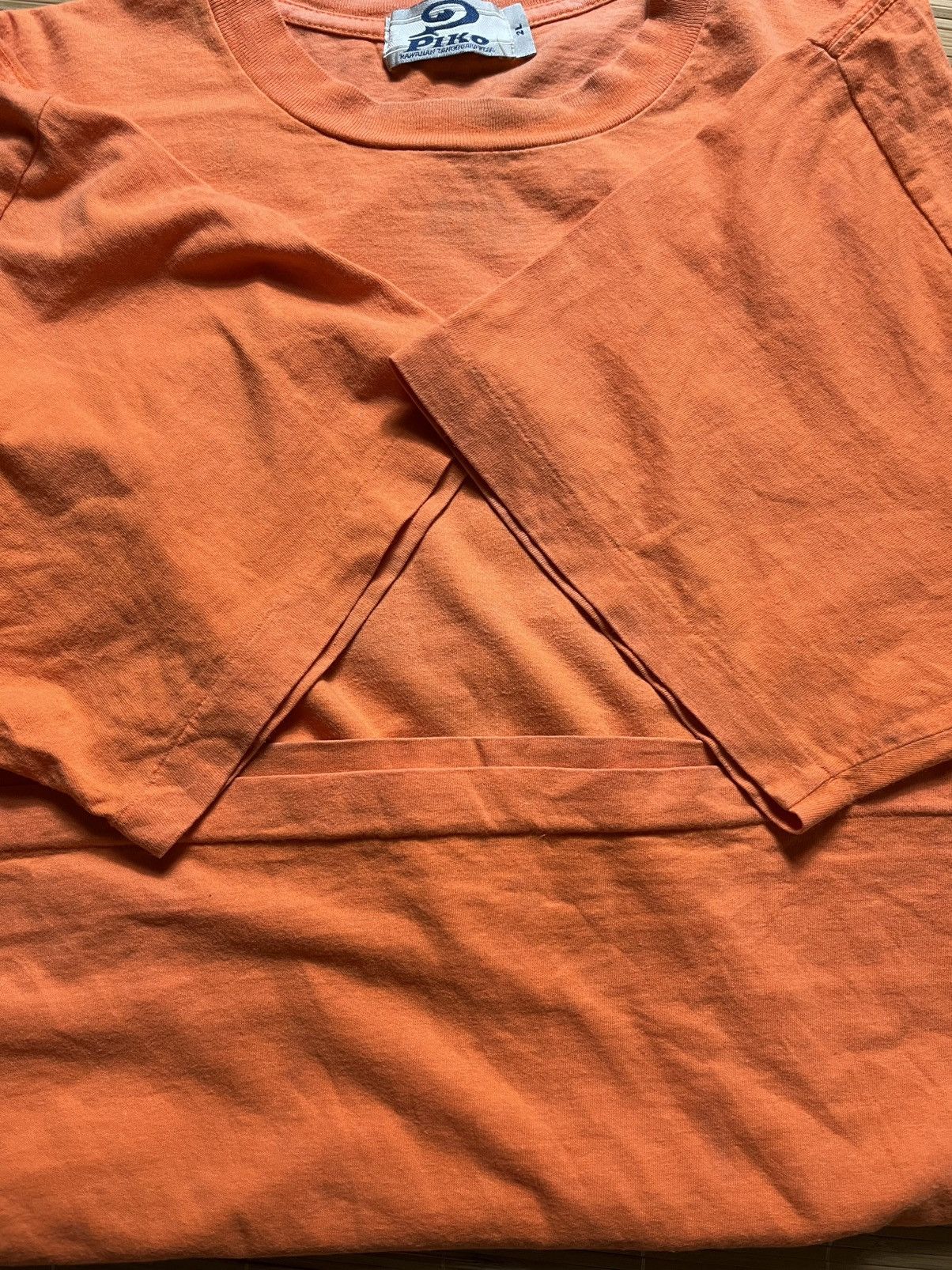 Vintage Vintage 90s boxy piko Hawaiian longboard wear t shirt Size US L / EU 52-54 / 3 - 4 Thumbnail