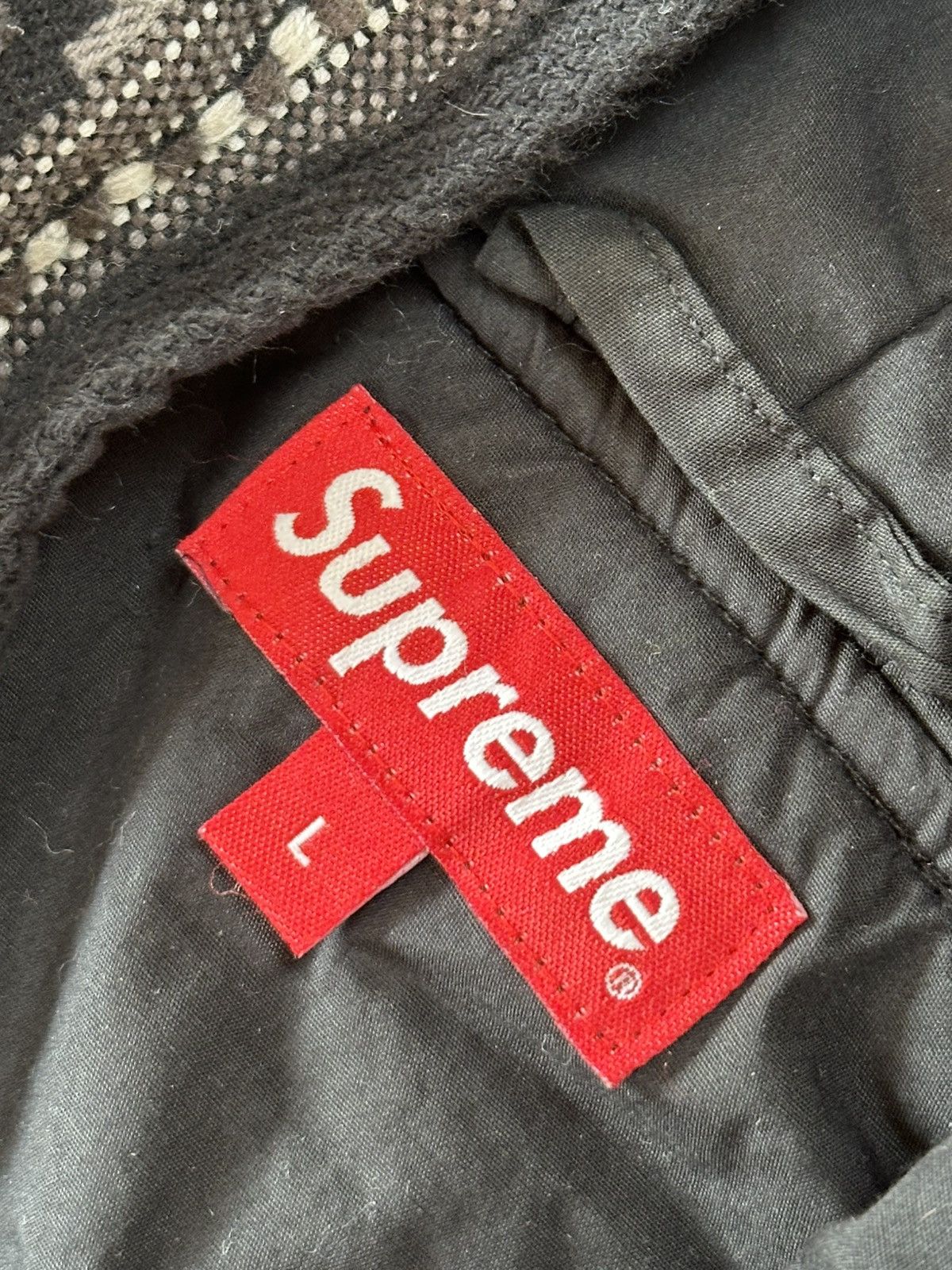 Supreme Supreme Navajo Jacket Black Size US L / EU 52-54 / 3 - 3 Thumbnail