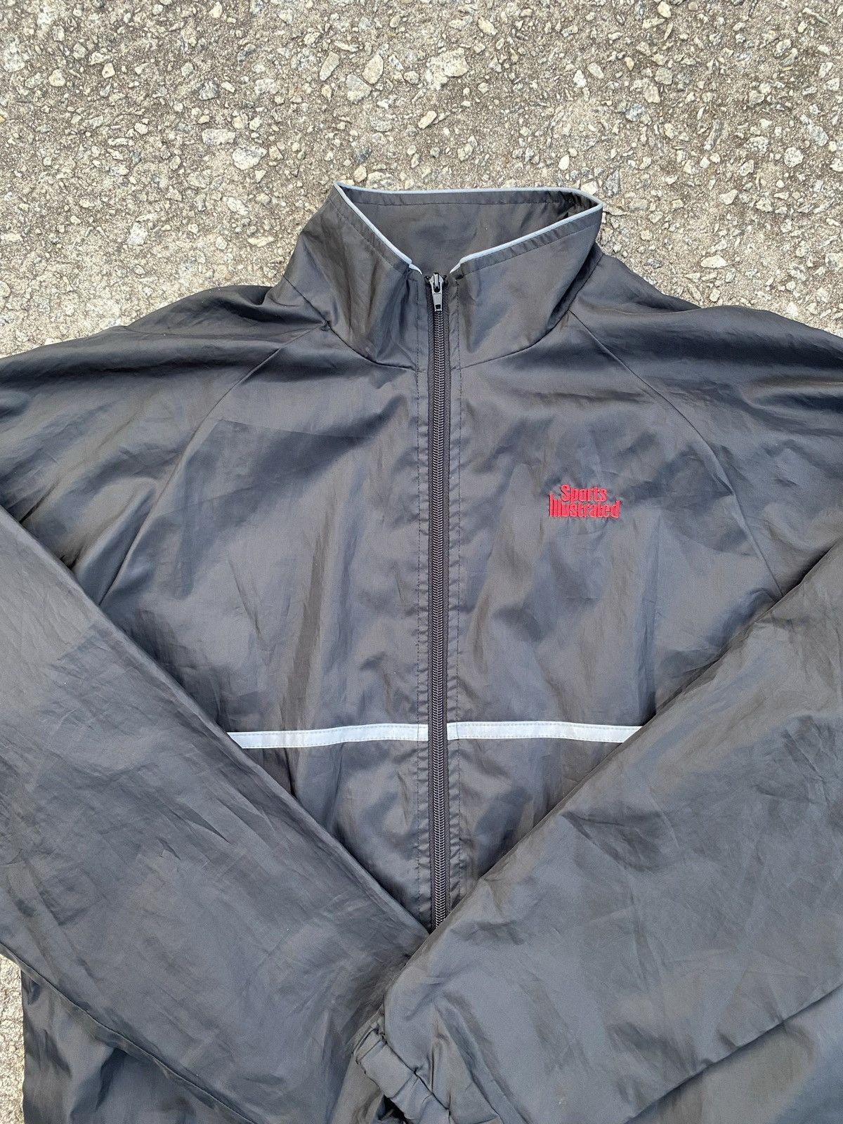 Vintage Vintage Sports Illustrated Windbreaker Jacket Size US XL / EU 56 / 4 - 4 Thumbnail