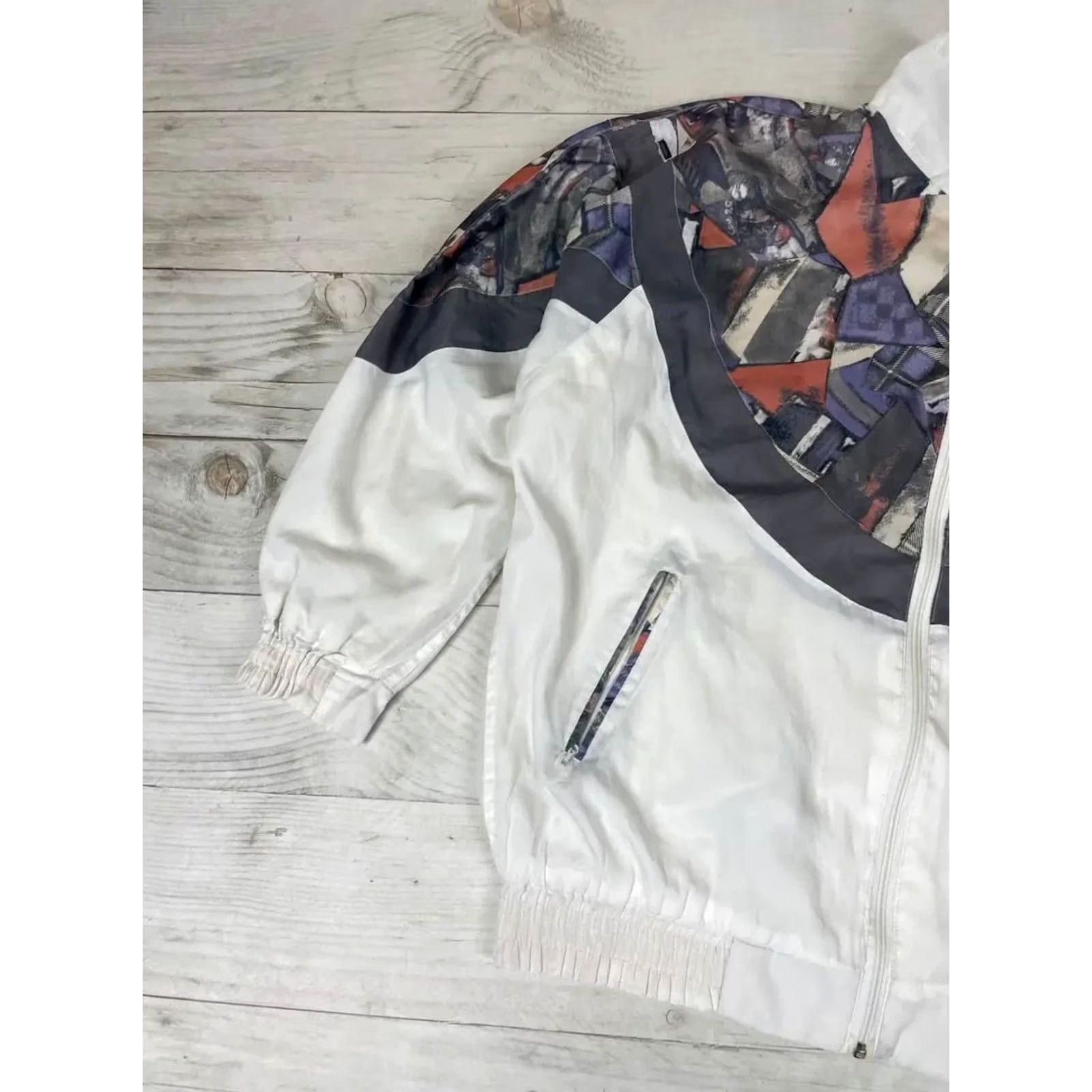 Diesel VINTAGE Diesel Tracksuit Tracksuit Jacket Pants 90s Nylon White Size S Mens Size 36R - 5 Thumbnail