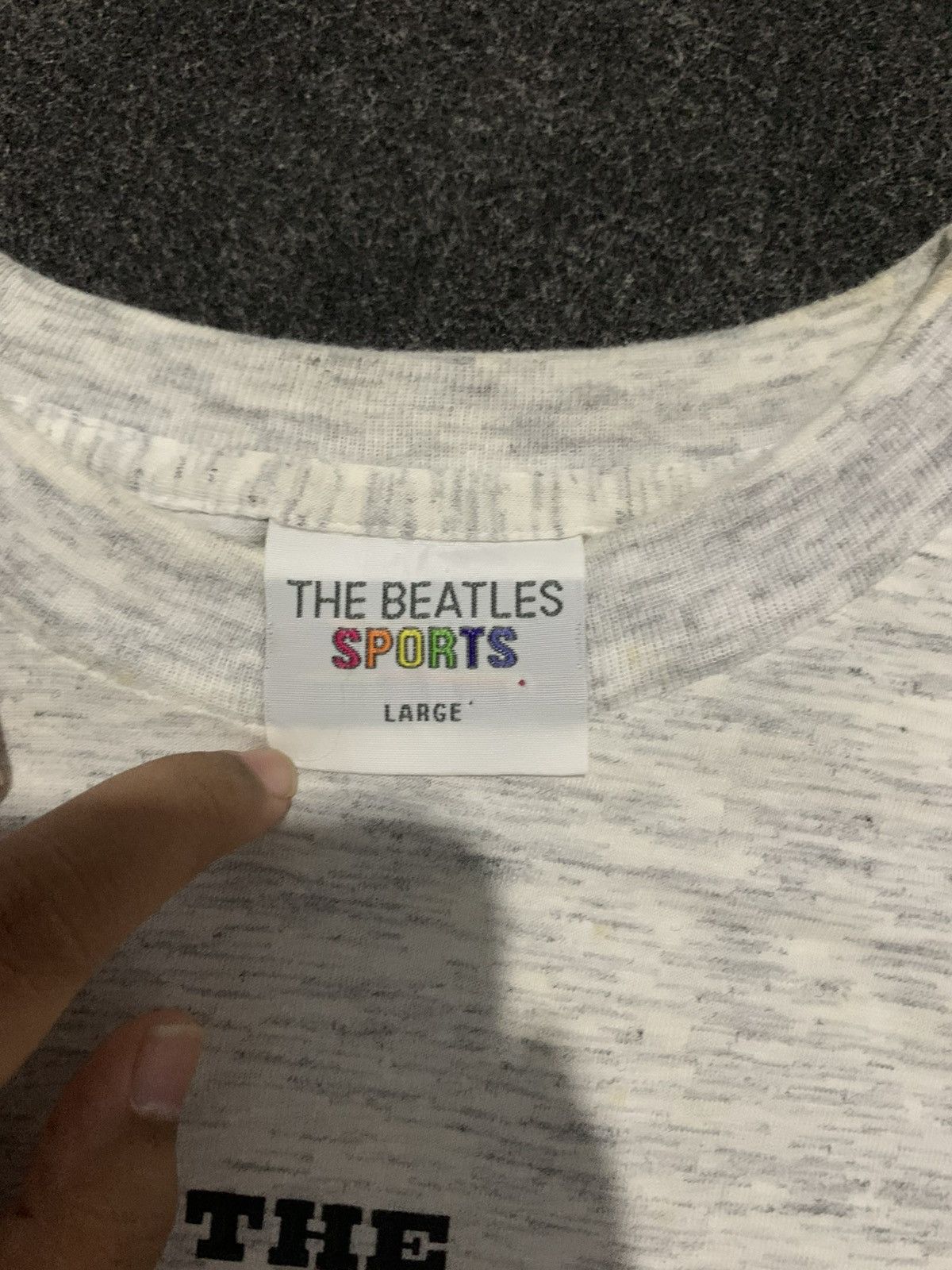 Band Tees Vintage 1993 The Beatles Union Jack T-Shirt Size US L / EU 52-54 / 3 - 5 Thumbnail