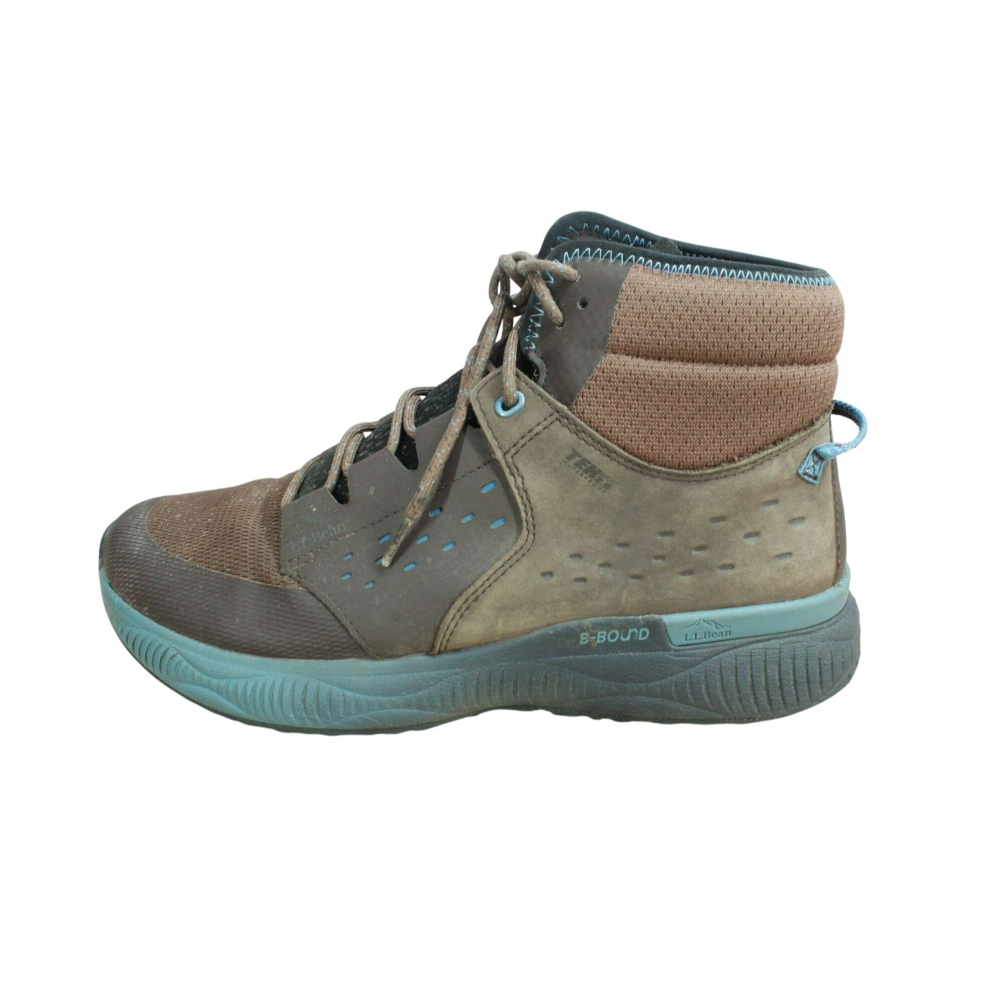 L.L. Bean LL Bean Men's Brown Leather Waterproof B-Bound Hiking Boots Size US 11.5 / EU 44-45 - 1 Thumbnail
