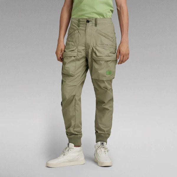 Image of G Star Raw G-Star Raw Mens Relaxed Tapered Cargo Pants Green Shamrock (Size 38)