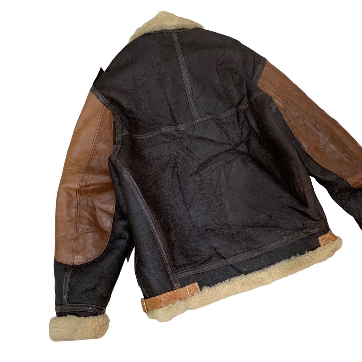 Willis & Geiger 🔥Willis & Geiger Type B3 Shearling Sheepskin Leather Jacket Size US M / EU 48-50 / 2 - 17 Thumbnail