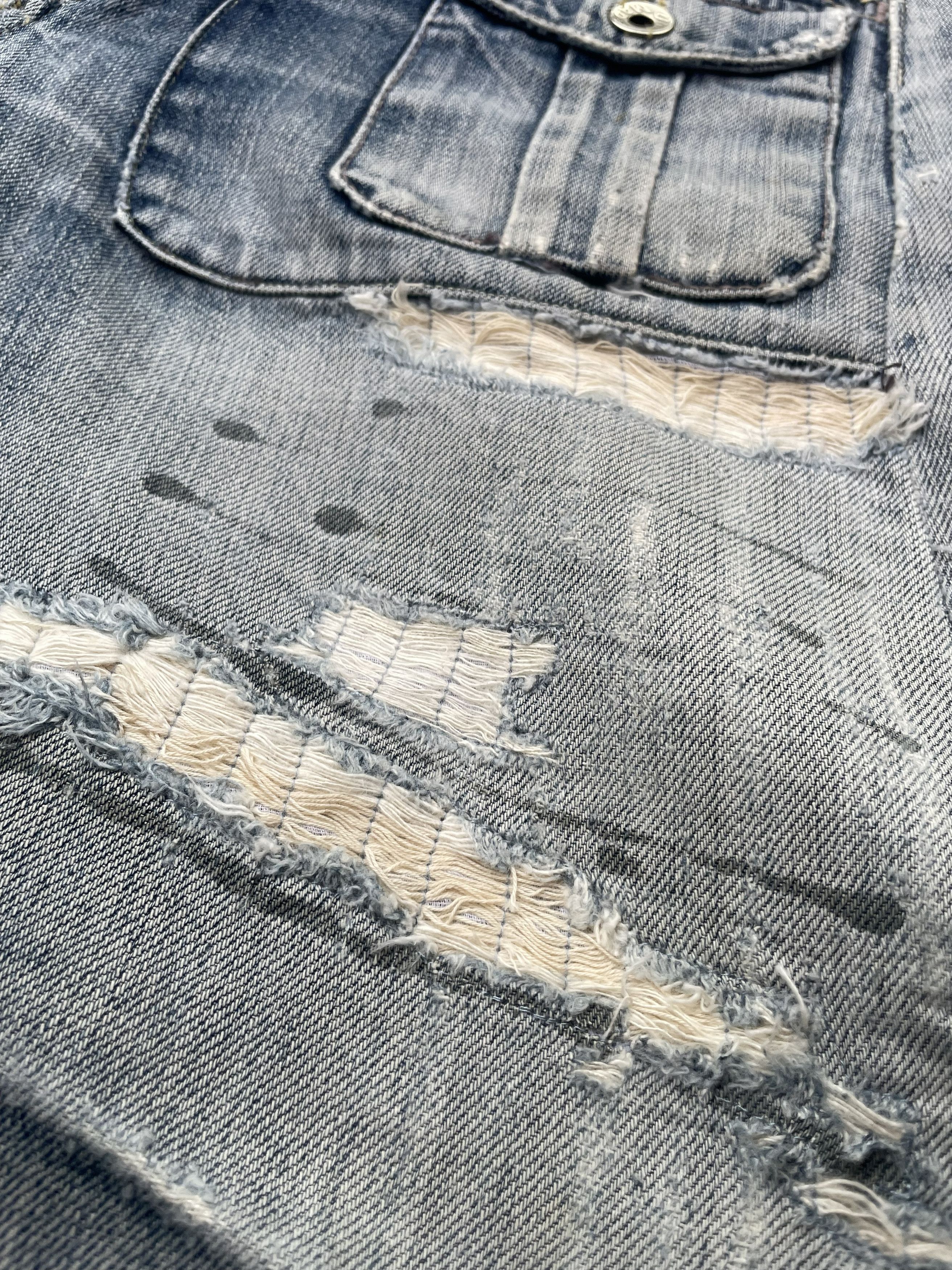 Lee Vintage Lee Union Made Japan Distresed Denim Size US 31 - 8 Thumbnail
