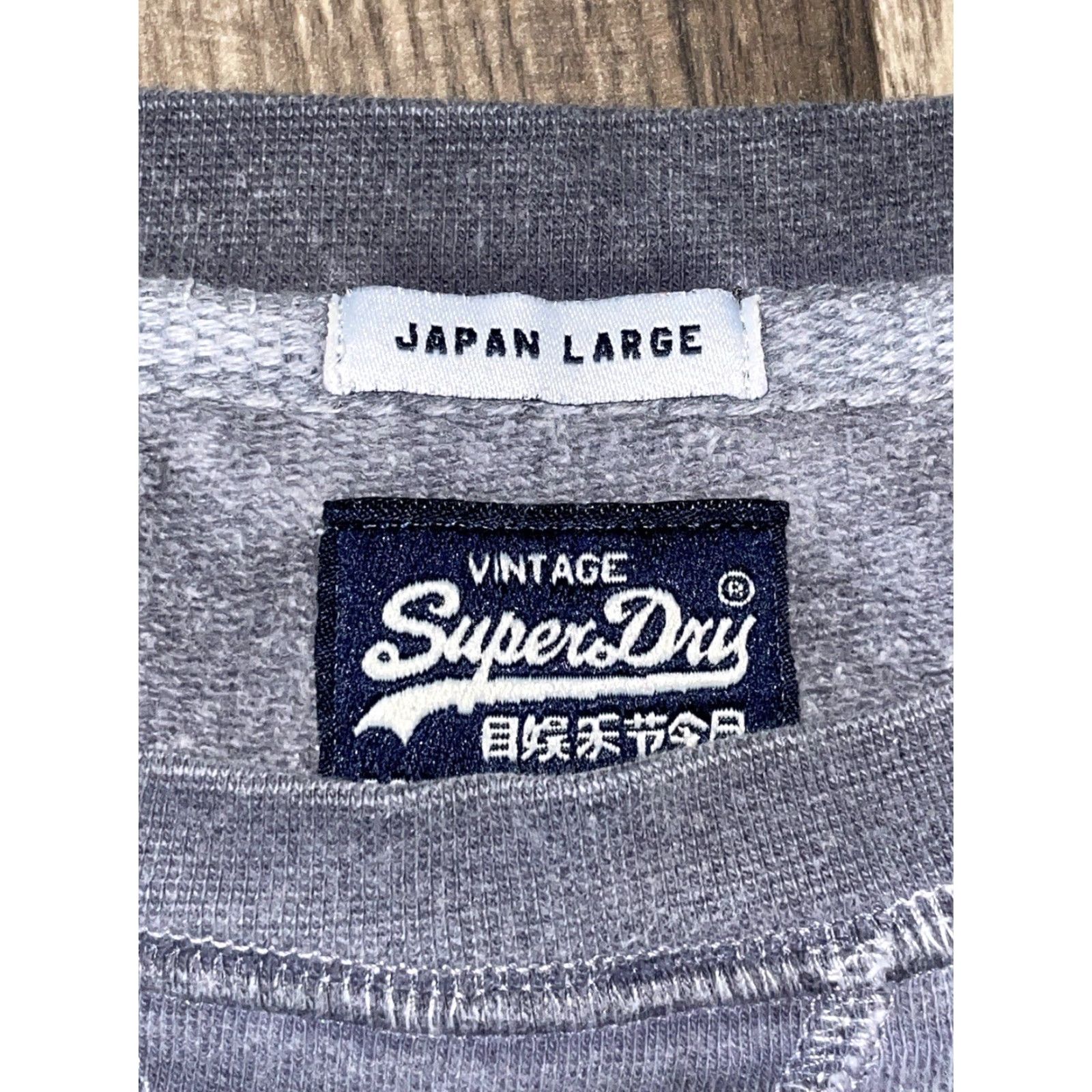 Superdry VINTAGE Super Dry Crewneck Sweatshirt Men M Blue Green, Regular Size, Pullover, Japanese Design Size US M / EU 48-50 / 2 - 4 Thumbnail