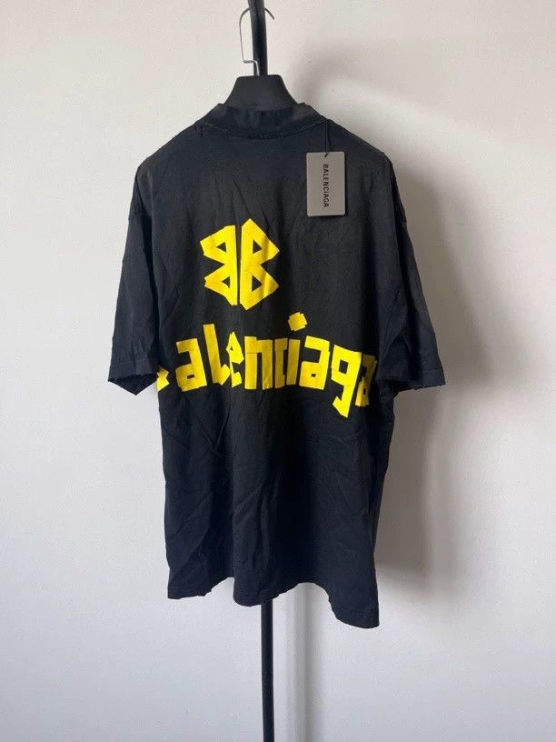 Other Balenciaga T-Shirt with short sleeves made of tape Size US XS / EU 42 / 0 - 2 Thumbnail