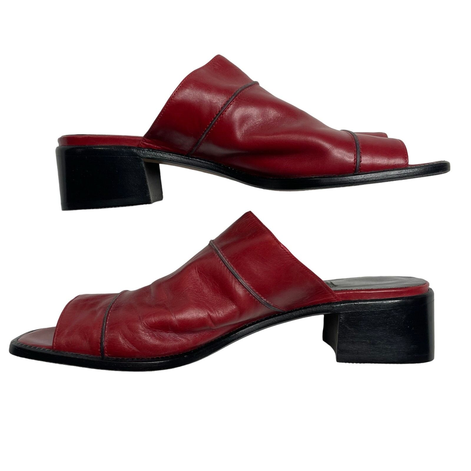 Bally Vintage Bally Open Toe Mules Size US 6 / IT 36 - 10 Thumbnail