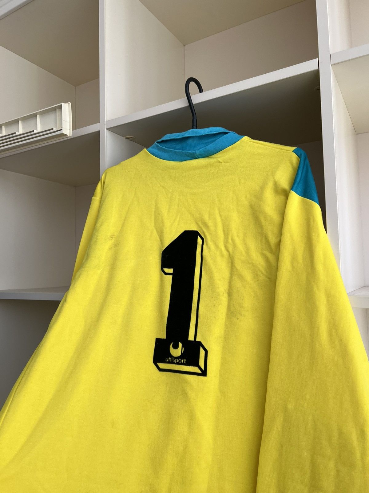 Vintage Vintage Uhlsport Goalkeeper Jersey 80s Made in West Germany Size US XL / EU 56 / 4 - 14 Thumbnail