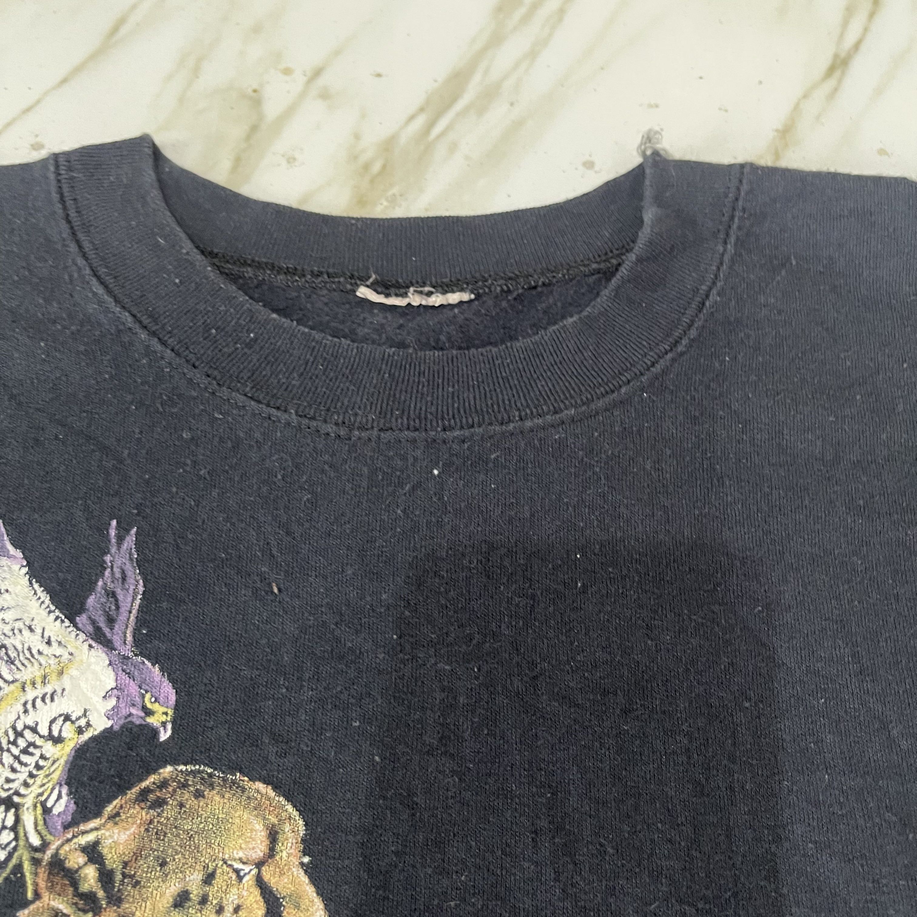Vintage Vintage 90s African Wildlife Sweatshirt Size US L / EU 52-54 / 3 - 6 Thumbnail