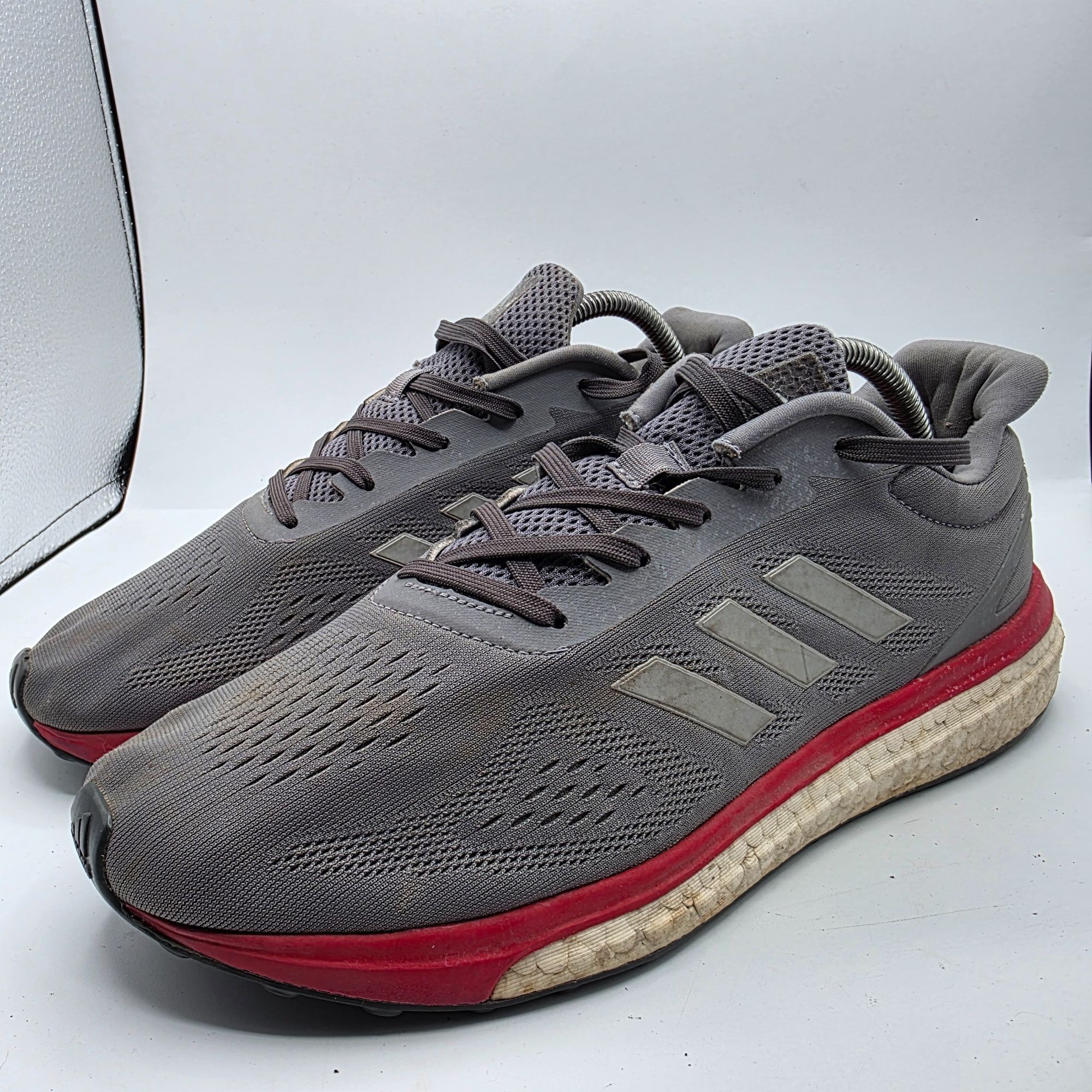 Adidas Adidas Sonic Drive Mens Size 10 Gray Scarlet Shoes Athletic Size US 10 / EU 43 - 4 Thumbnail