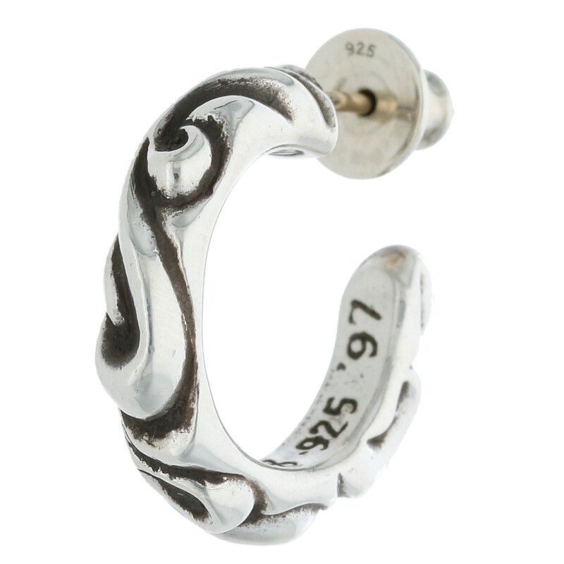 正規 CHROME HEARTS Scroll Hoop Pierce 正規 CHROME HEARTS Scroll Hoop Pierce