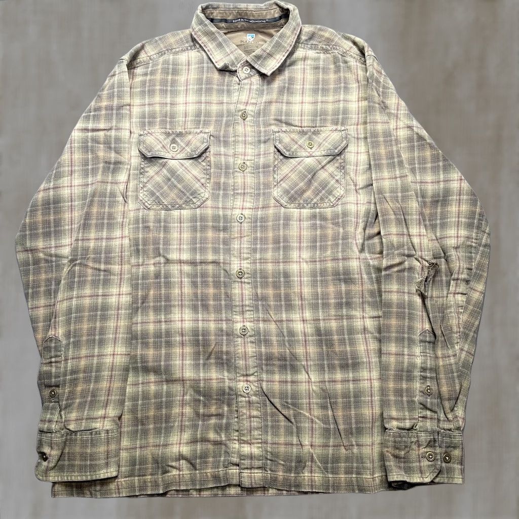 Vintage Kuhl Shirt Mens Medium Green Plaid Flannel Long Sleeve Casual Outdoor Size US M / EU 48-50 / 2 - 1 Thumbnail