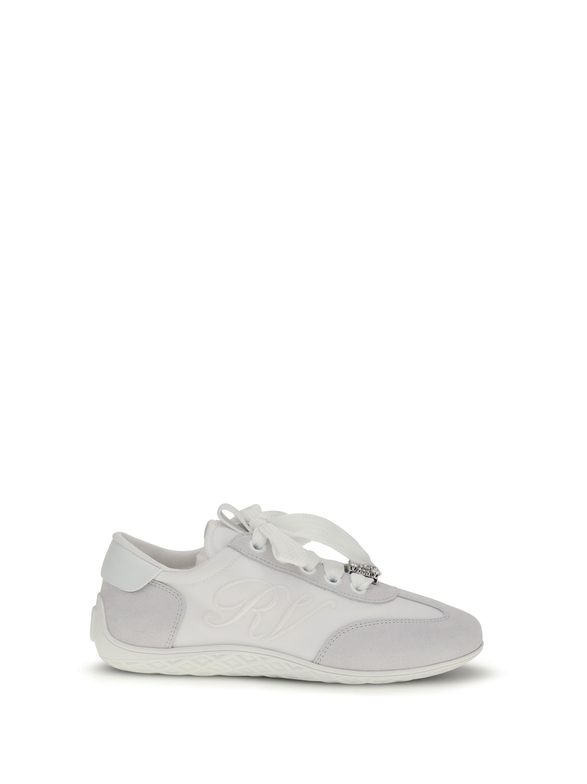 Roger Vivier Viv Low suede Sneakers Size US 7 / IT 37 - 1 Thumbnail