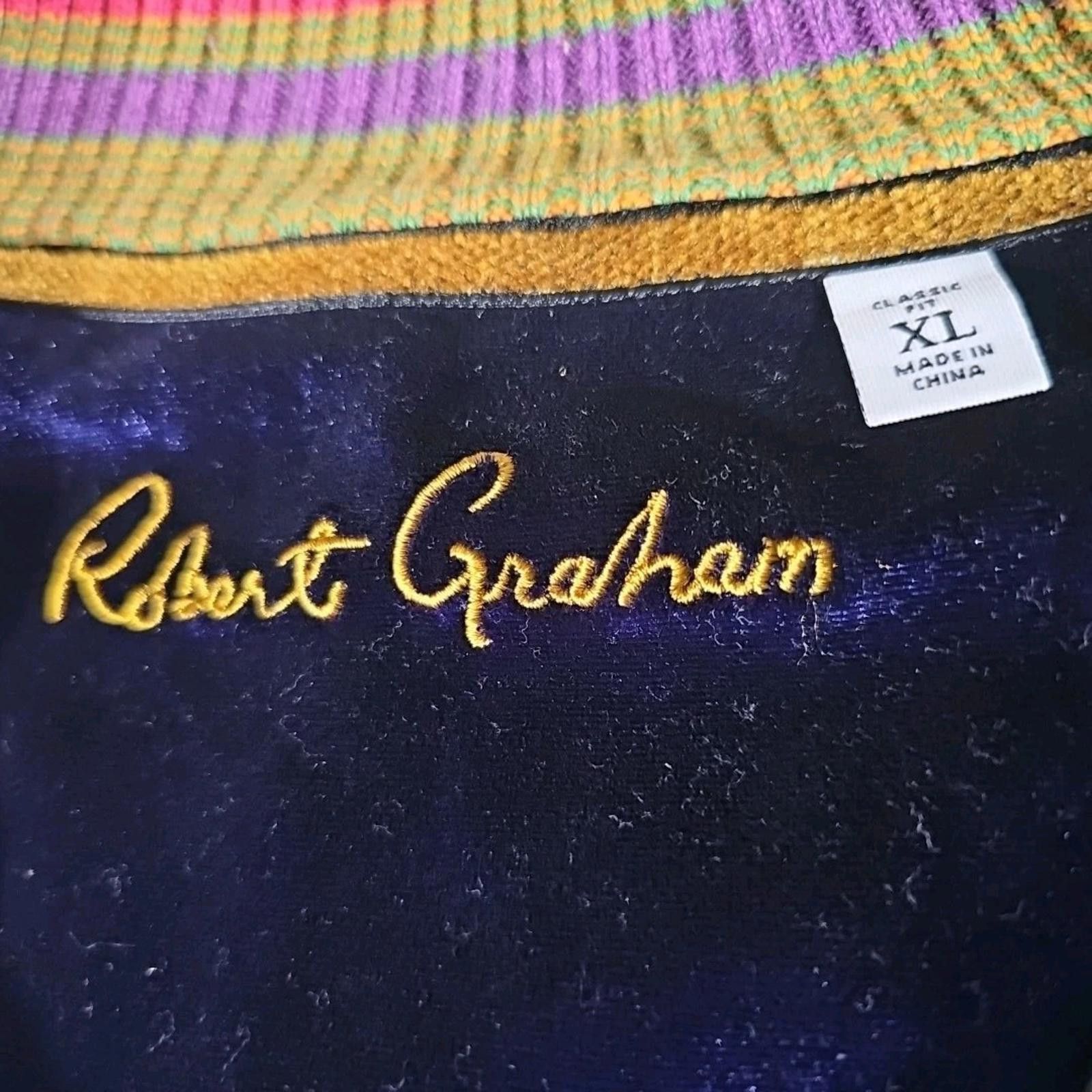 Robert Graham Robert Graham Knowledge Wisdom Truth XL 1/4 zip Sweater Size US XL / EU 56 / 4 - 3 Thumbnail