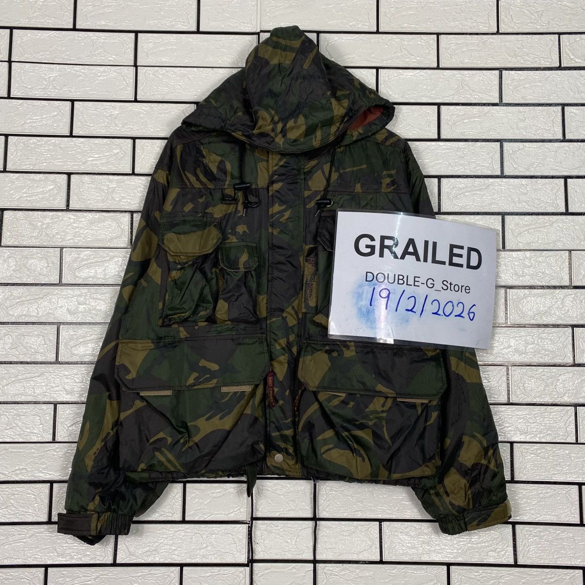 Japanese Brand 📌Red Creek Bomber Jacket Camouflage Blanket Insulated Size US M / EU 48-50 / 2 - 1 Thumbnail