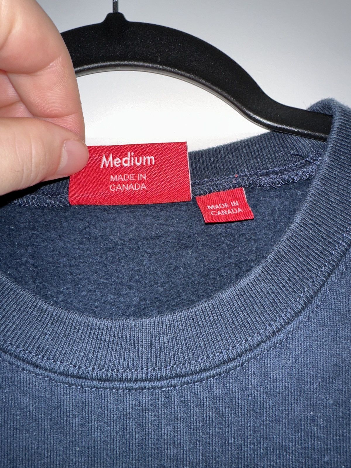 Supreme Supreme Underline Crewneck Size US M / EU 48-50 / 2 - 3 Thumbnail