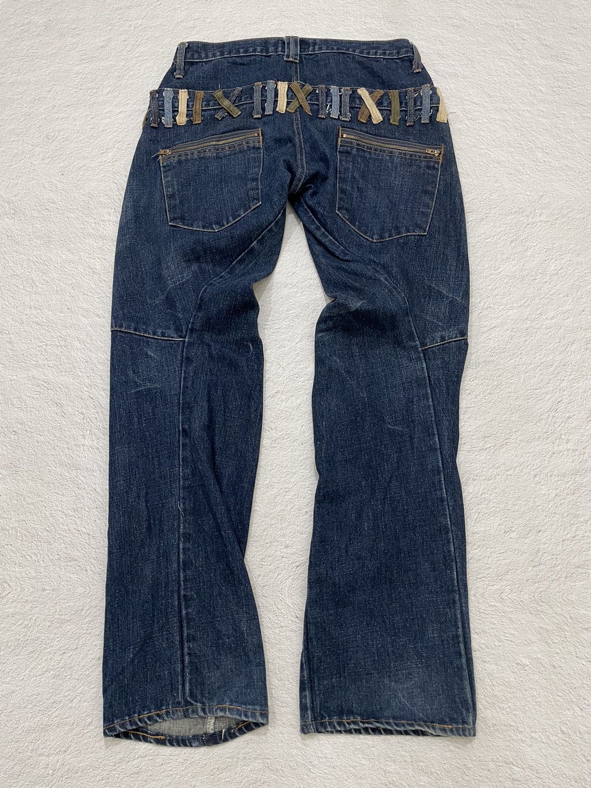 Hysteric Glamour × Japanese Brand × Le Grande Bleu (L.G.B.) 2000s Green japan denim Size US 31 - 6 Thumbnail