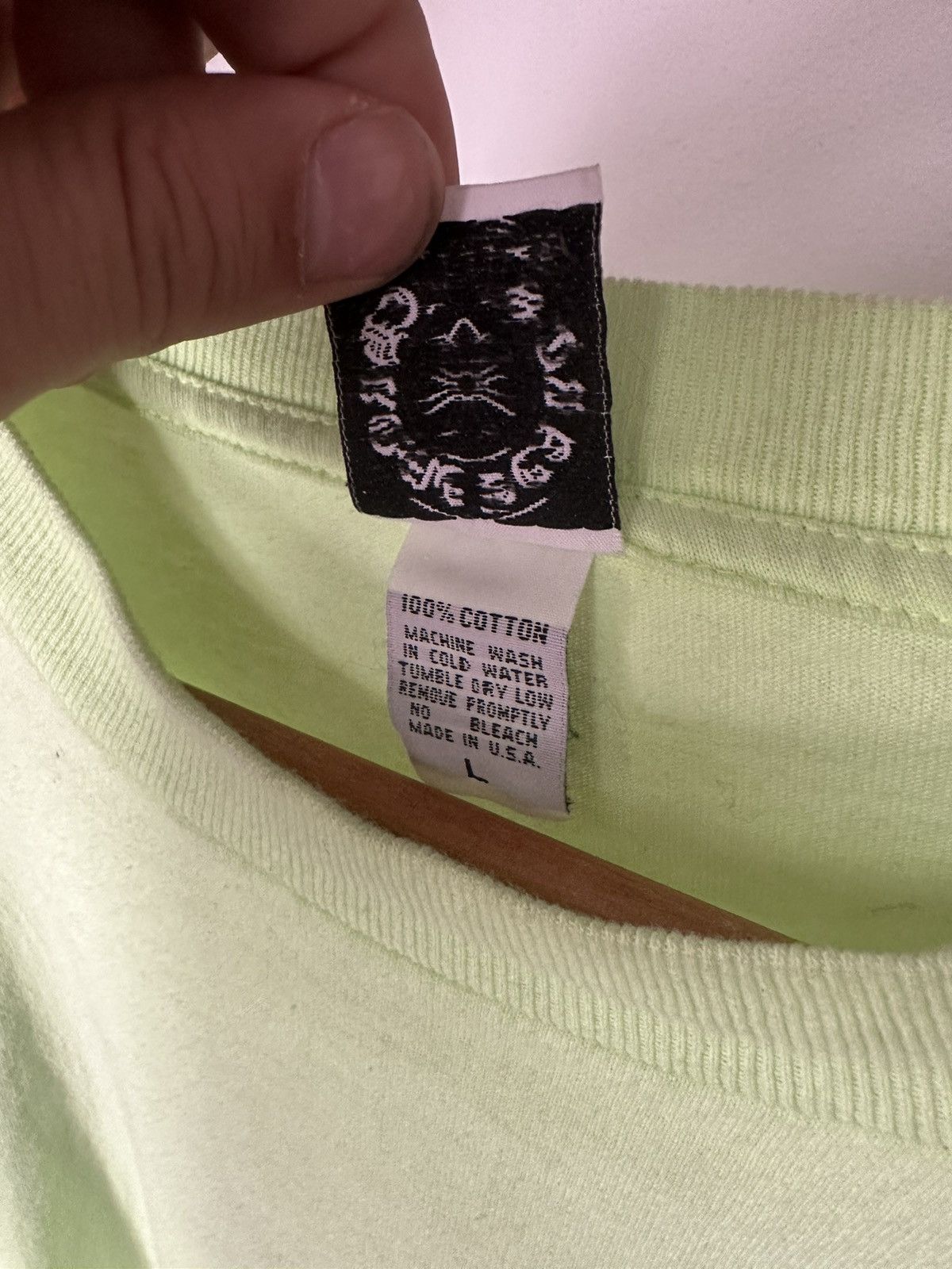 Chrome Hearts Vintage Chrome Hearts New York Fuck You Cemetery Cross T Size US L / EU 52-54 / 3 - 4 Thumbnail