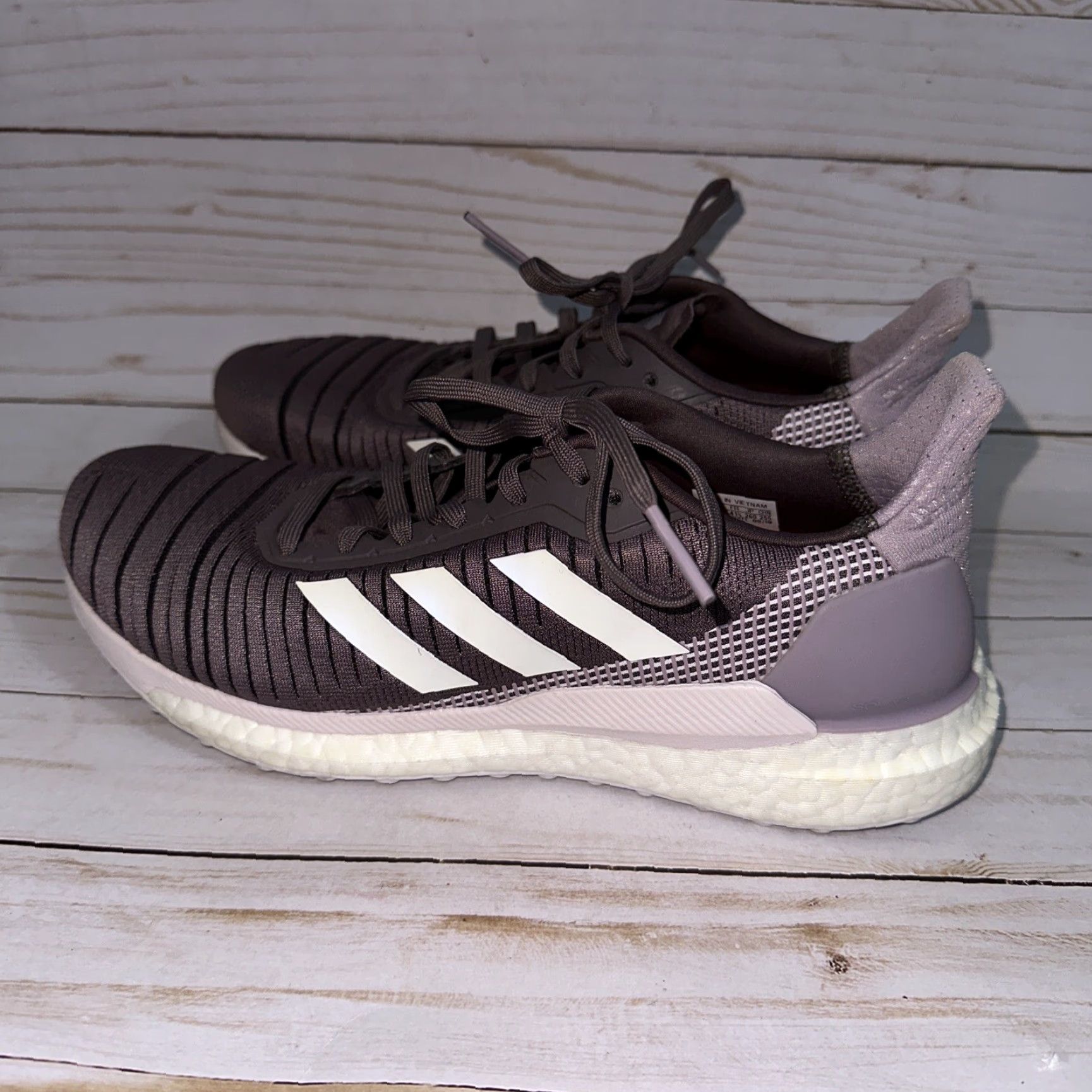 Adidas ADIDAS Solar Glide 19 Boost Sneakers Women Sz 9 Purple Athletic Running G28412 Size US 9 / IT 39 - 2 Thumbnail