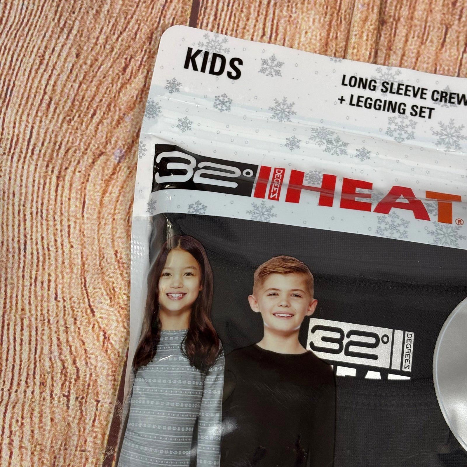 Other 32 Degrees Kids Long Sleeve Crew Neck and Legging Set XL NWT Size ONE SIZE - 3 Thumbnail