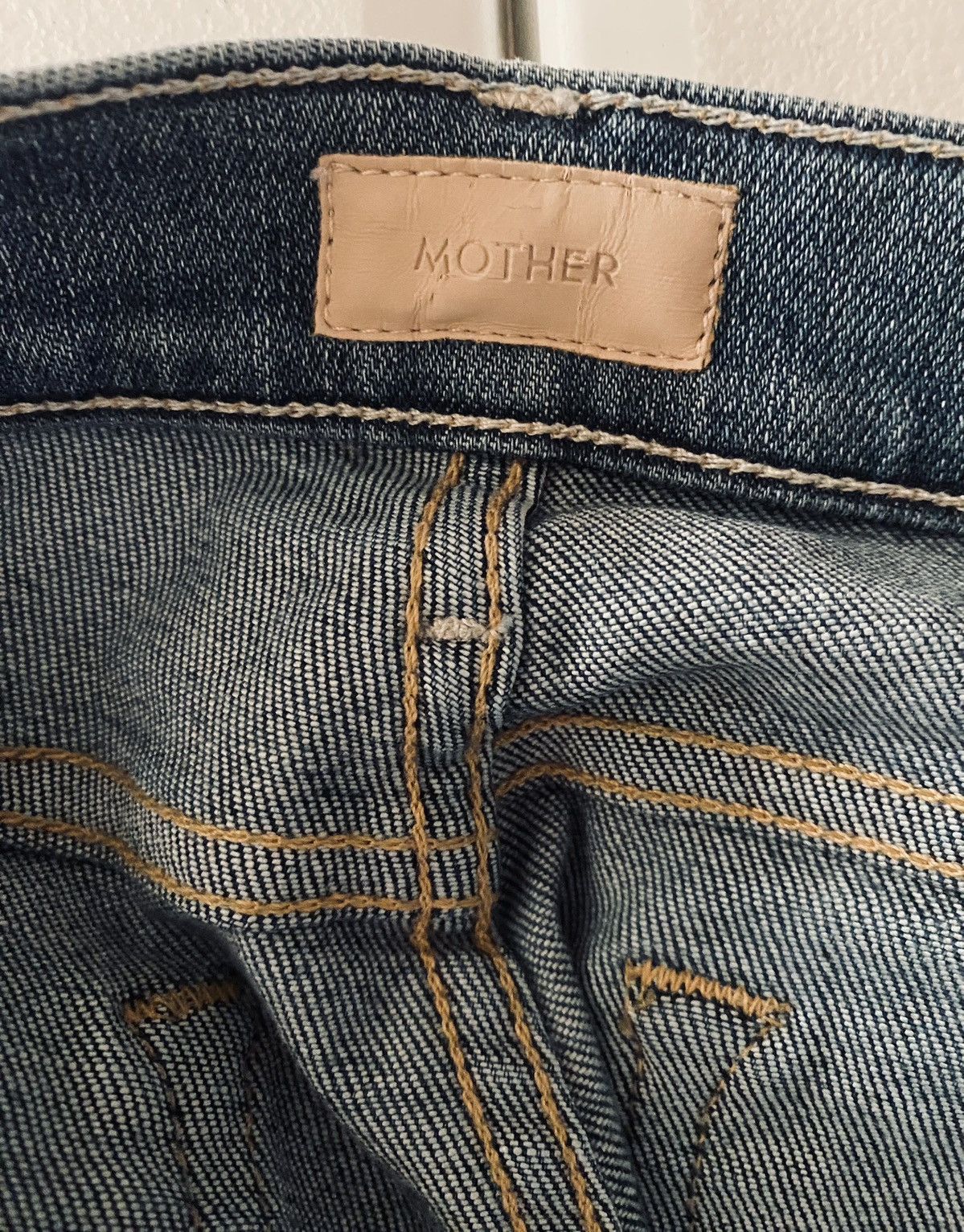 MOTHER Mother Denim The Rascal Ankle Wild! Wash Distressed 5 pkt 24 Size 24" / US 00 / IT 34 - 2 Thumbnail