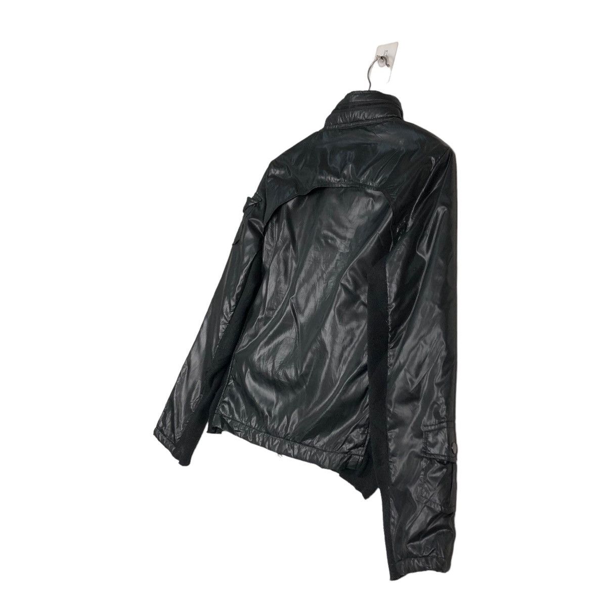 Hysteric Glamour 🔥Rich Black Biker Jacket Bondage Parachute 291295 Japan Size US M / EU 48-50 / 2 - 10 Thumbnail
