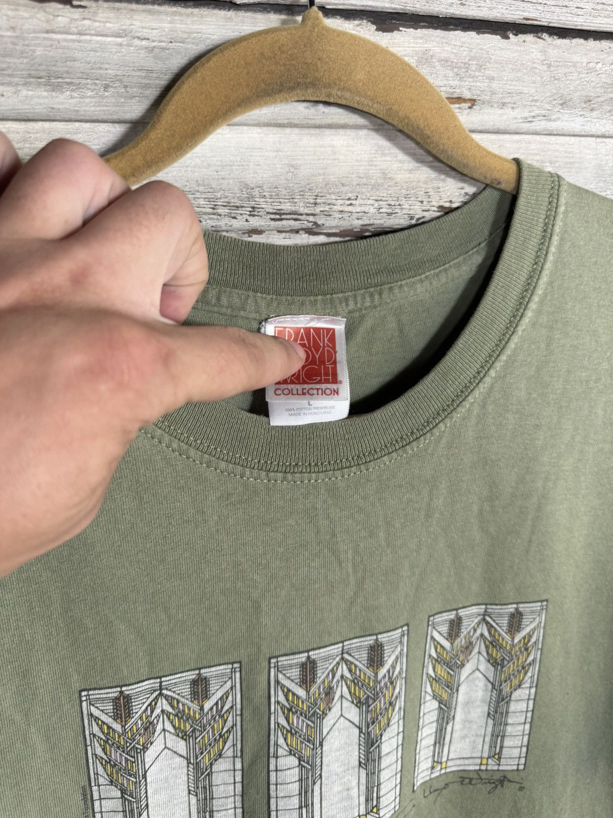 Vintage Vintage Frank Loyd Wright Shirt Size US L / EU 52-54 / 3 - 4 Thumbnail