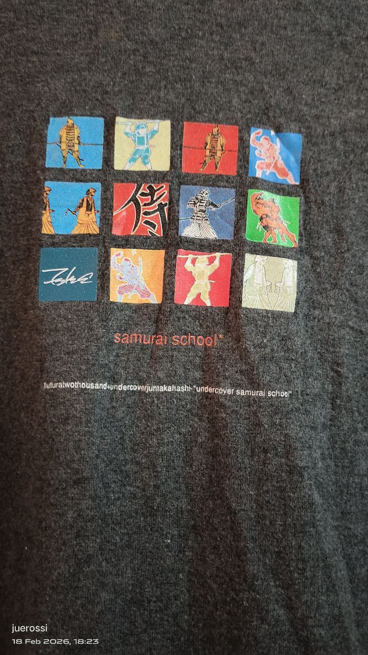 Undercover SS2000 Undercover X Futura Samurai School Tee Size US M / EU 48-50 / 2 - 1 Thumbnail