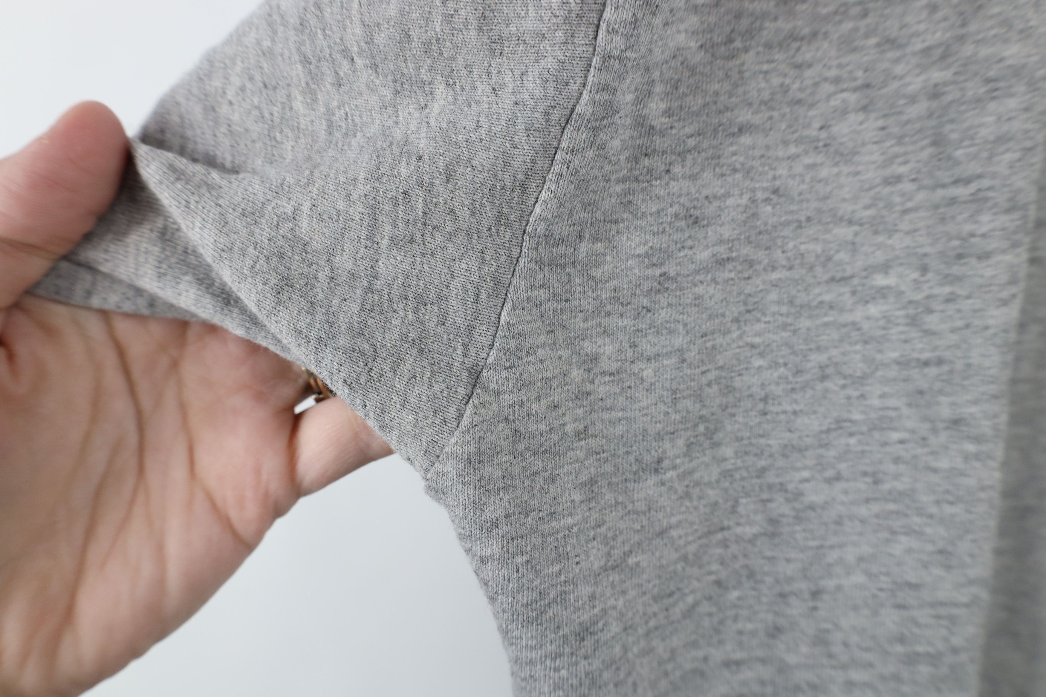 Nike × Vintage Vintage 90s Nike Scott Mini Swoosh Ringer T-Shirt Gray Size US XXL / EU 58 / 5 - 8 Thumbnail