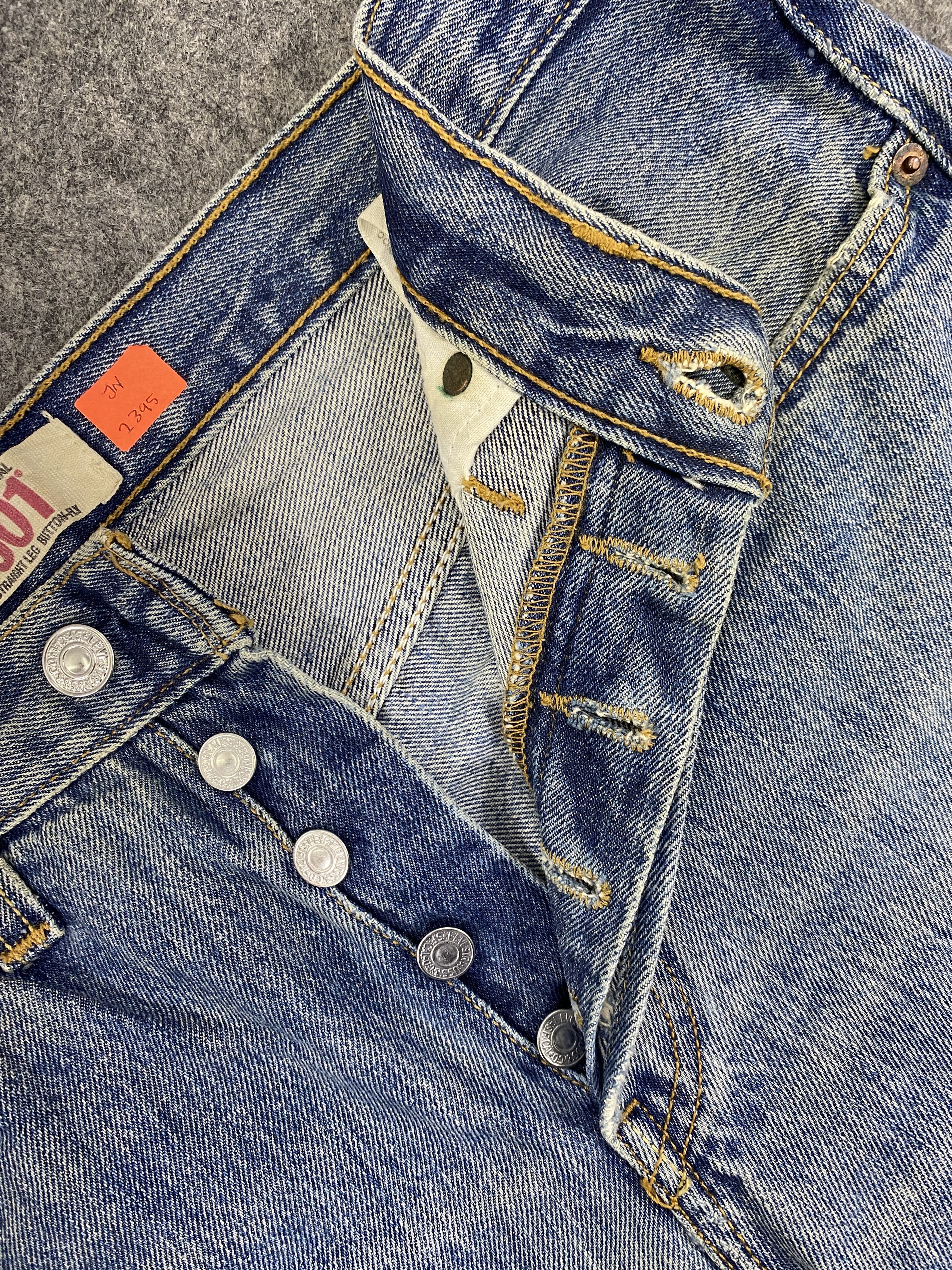 Levi's Distressed Blue Vintage Levi's 501 32x30.5 Denim JN2395 Size US 32 / EU 48 - 6 Thumbnail