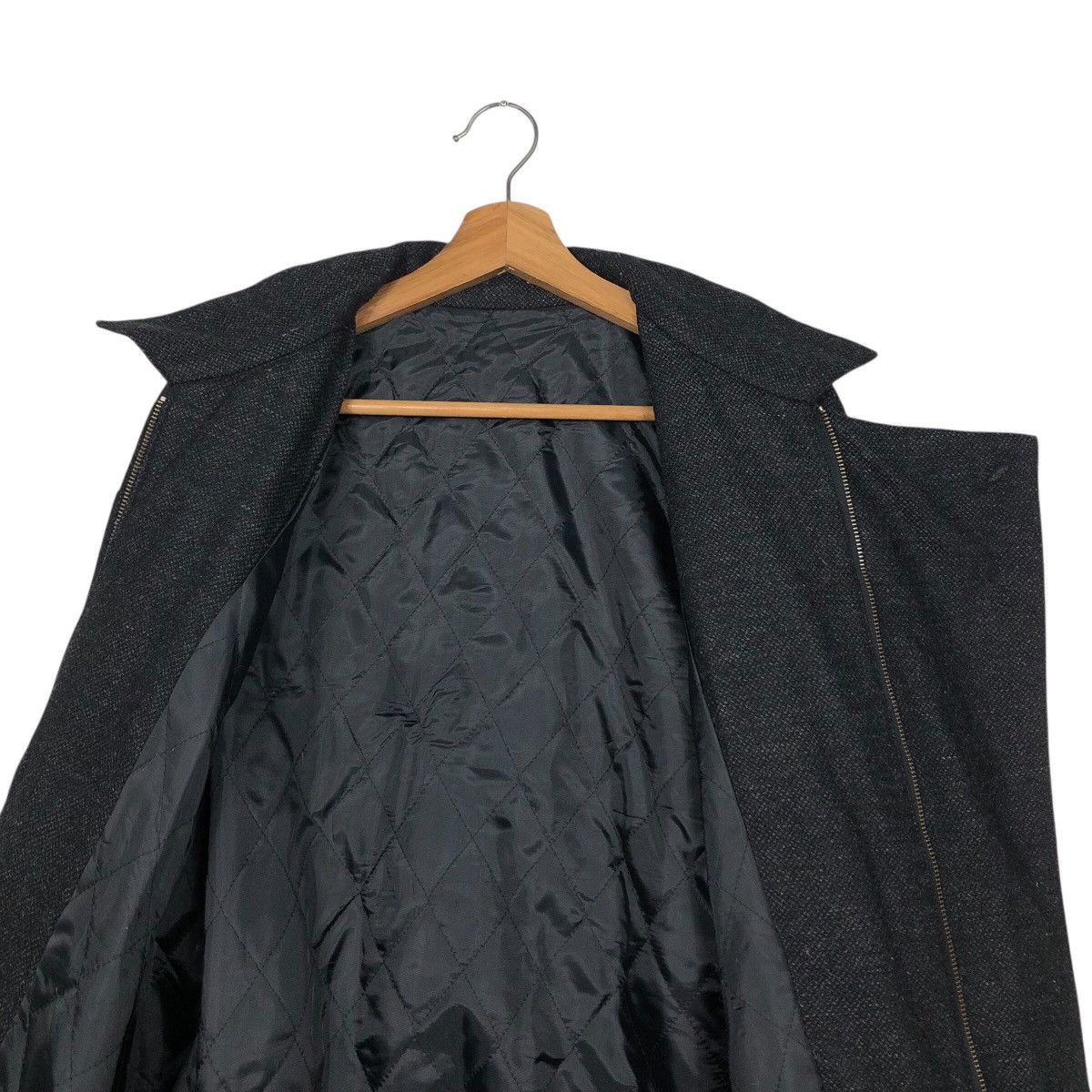 Japanese Brand 📌Vintage Wool Bomber Jacket Unbranded Issey Miyake Size US M / EU 48-50 / 2 - 15 Thumbnail