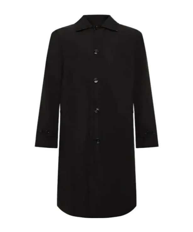 Burberry o1w1db10326 Single-Breasted Trench Coat in Black Size US M / EU 48-50 / 2 - 1 Preview