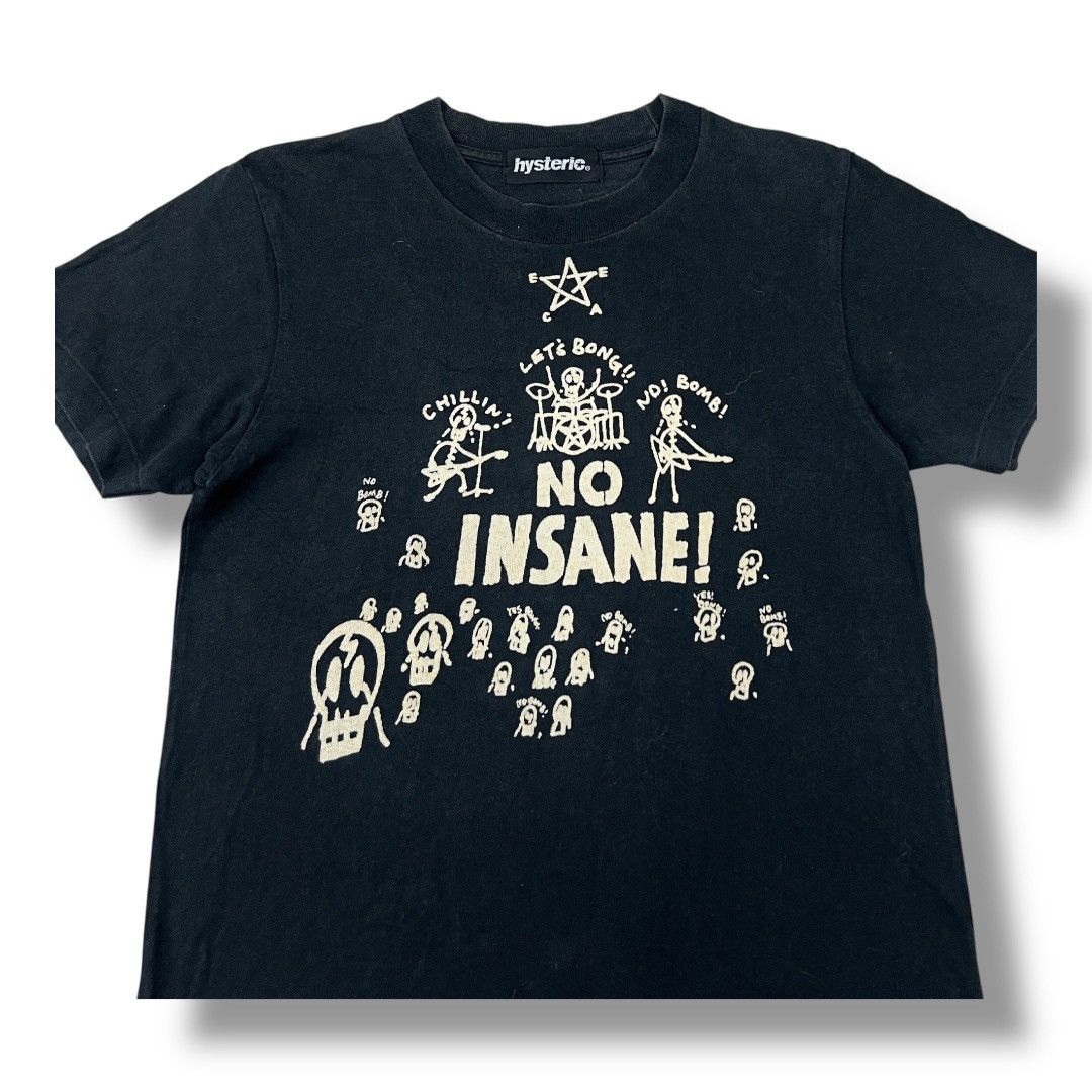 Designer × Hysteric Glamour × Japanese Brand HYSTERIC GLAMOUR NO INSANE JAPANESE BRAND SHIRT Size US S / EU 44-46 / 1 - 3 Thumbnail