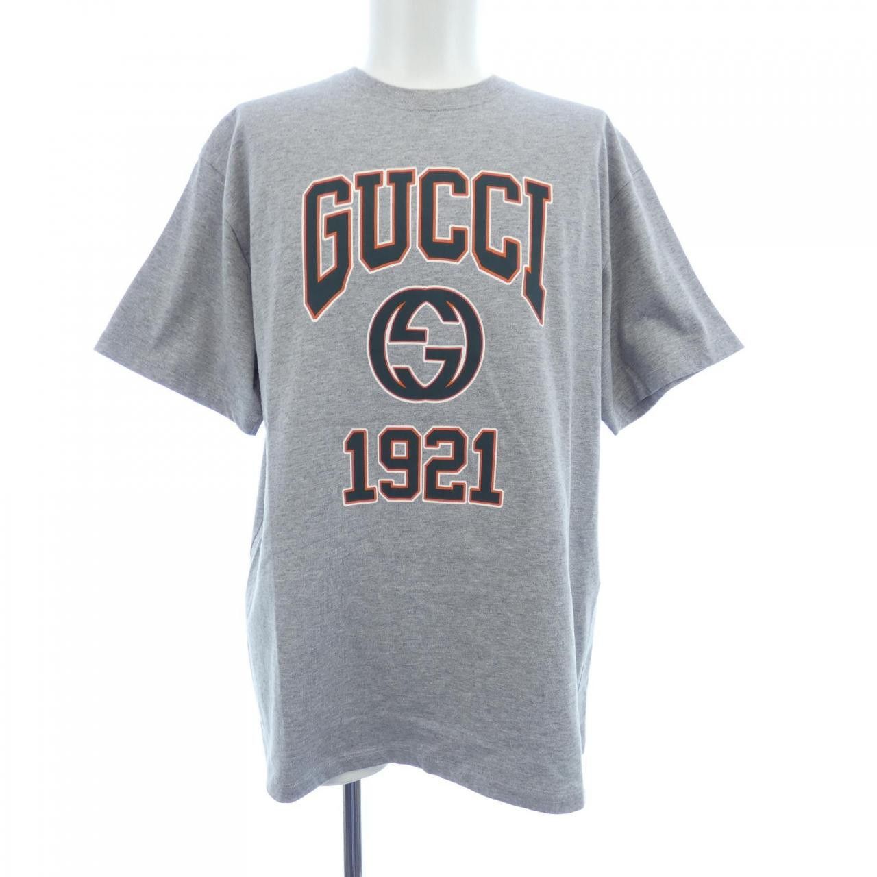 Gucci Gucci Gucci T-shirt T-shirt Cotton T-Shirts 771758XJGA5 DUTY FREE for USA Size ONE SIZE - 1 Thumbnail