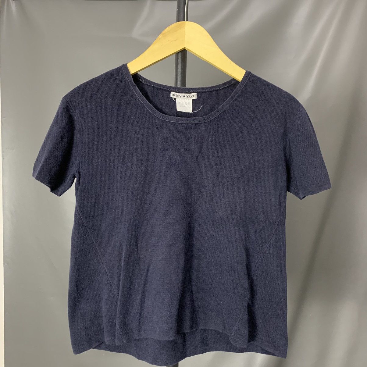 Issey Miyake × Japanese Brand × Pleats Please Issey Miyake Vtg ISSEY MIYAKE Tee Size US L / EU 52-54 / 3 - 1 Thumbnail