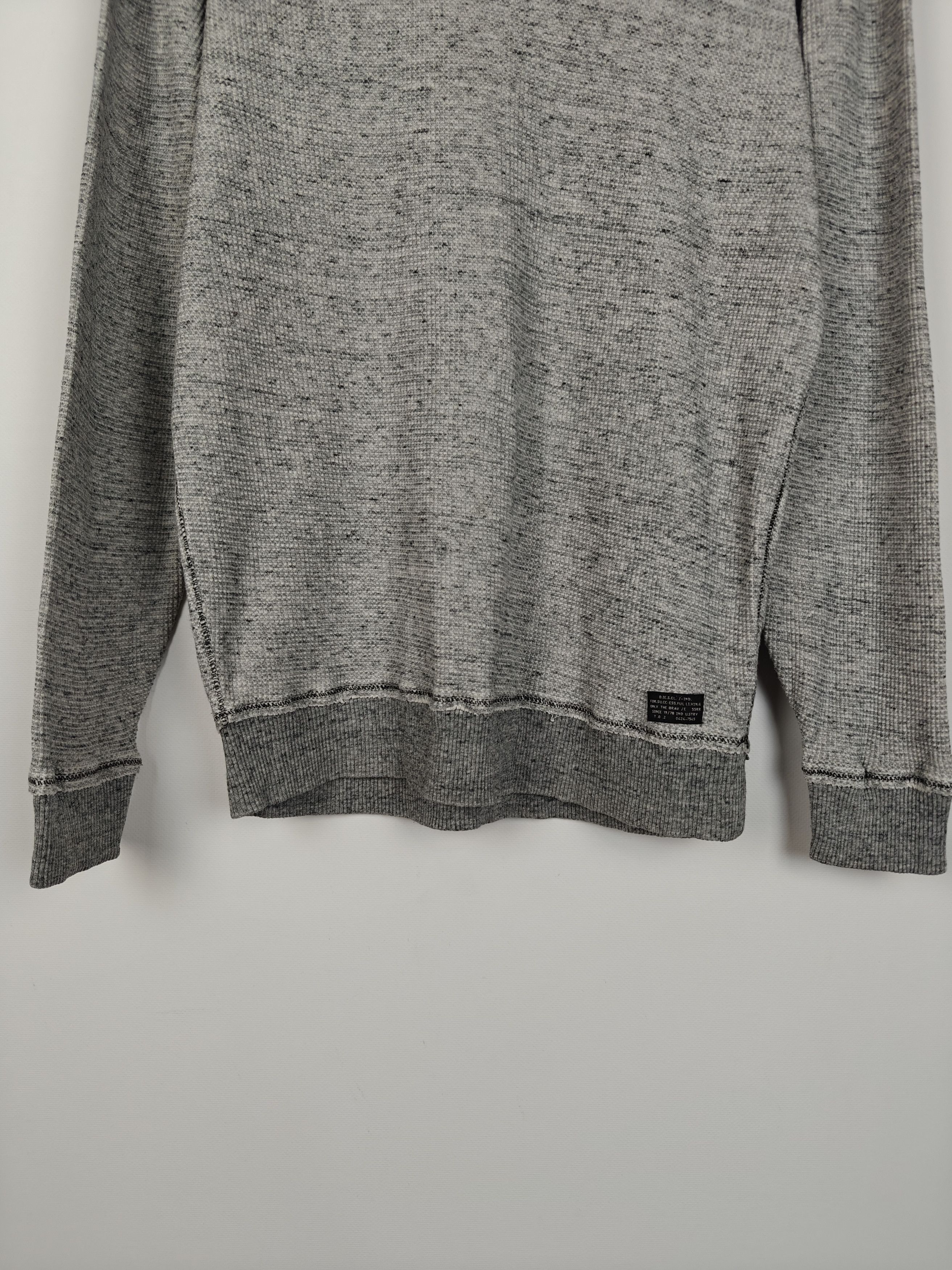 Diesel Diesel Industry Sweater Crewneck Gray Pullover size S Size US S / EU 44-46 / 1 - 3 Thumbnail